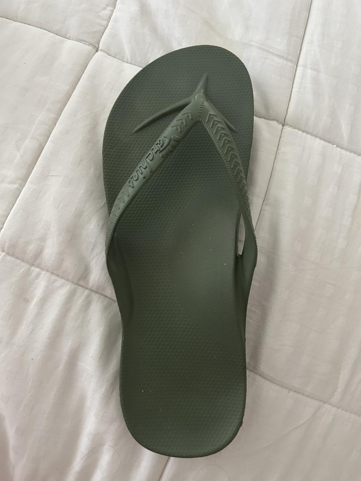 ARCHIES Arch Support Flip Flops for Men & Women - Orthotic Sandals for Plantar Fasciitis Relief customer photo 2