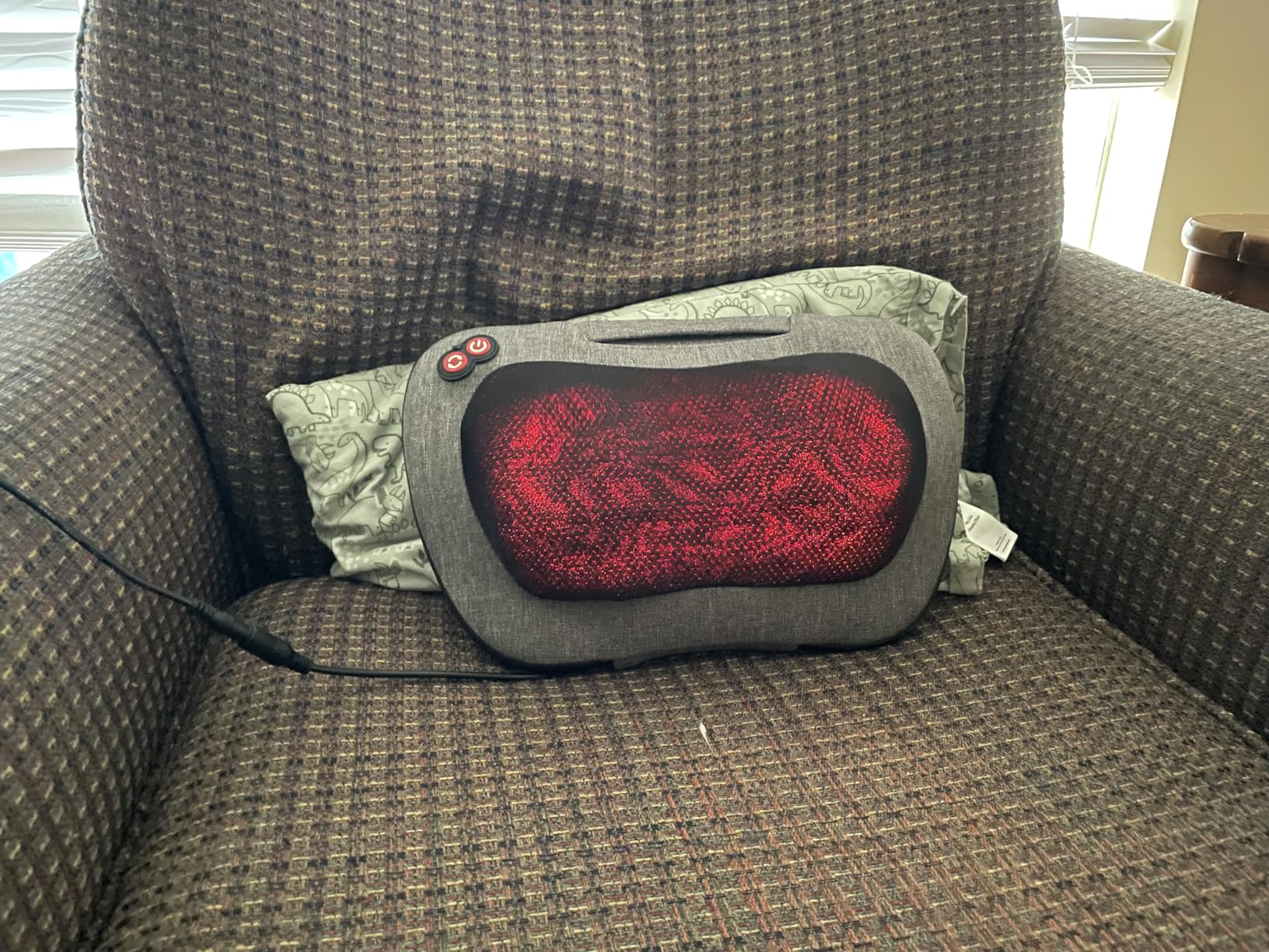VIKTOR JURGEN Shiatsu Back Massager with Heat, Deep Tissue for Pain Relief customer photo 2