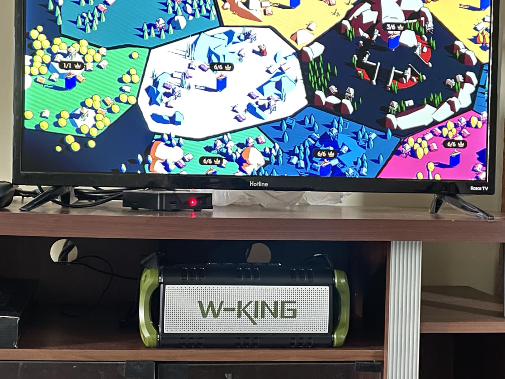 W-KING Loud Portable Bluetooth Speaker, 100W Max IPX6 Waterproof Speakers Bluetooth Wireless/60W Deep Bass Radiator/2 Subwoofer/2 Pairing/40H/TF/AUX/EQ, IPX6 Party Big Large Outdoor Speaker Boombox customer photo 2