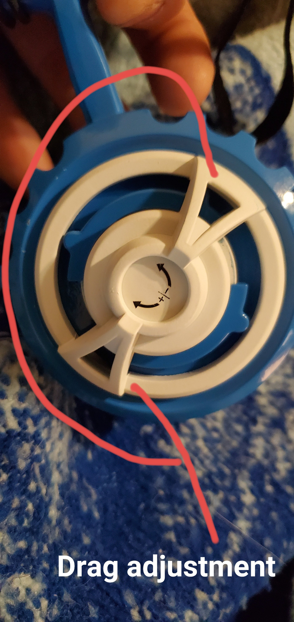Shakespeare Glacier Drop Inline Ice Fishing Reel and Rod Combo customer photo 1