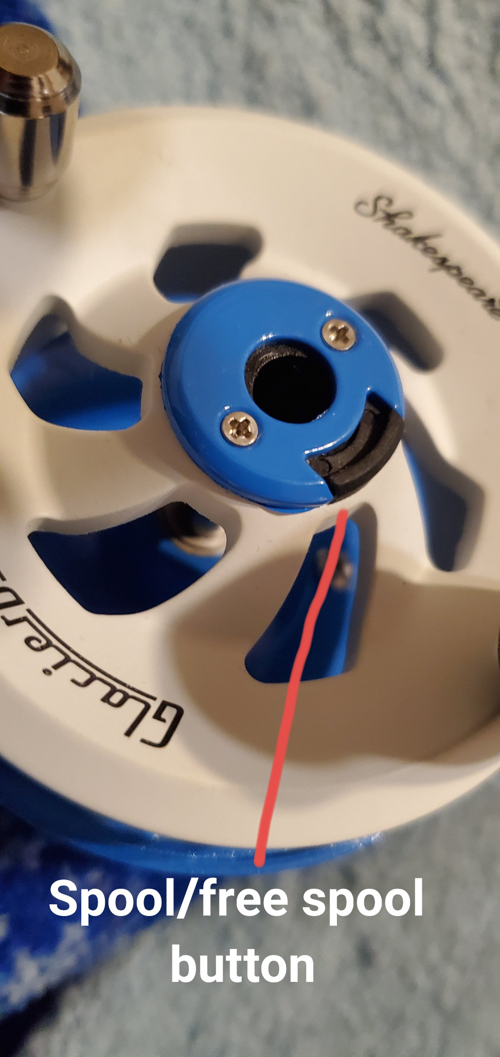 Shakespeare Glacier Drop Inline Ice Fishing Reel and Rod Combo customer photo 2