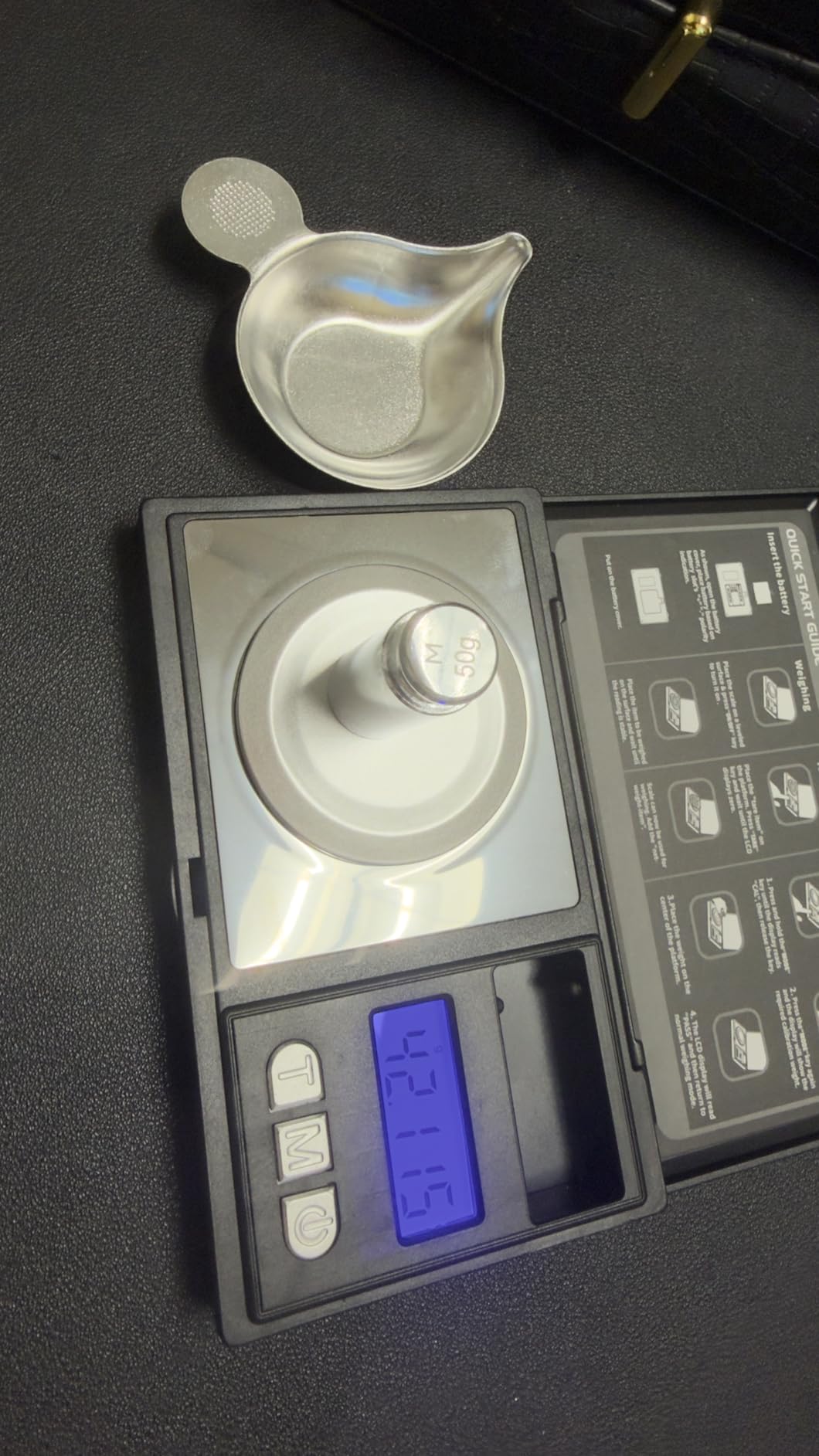 THINKSCALE Milligram Scale, 50g/0.001g Digital Jewelry Scale, Micro Gram Scale for Powder, Medicine, Gold, Gem, Reloading, Mg Scale 6 Units customer photo 1