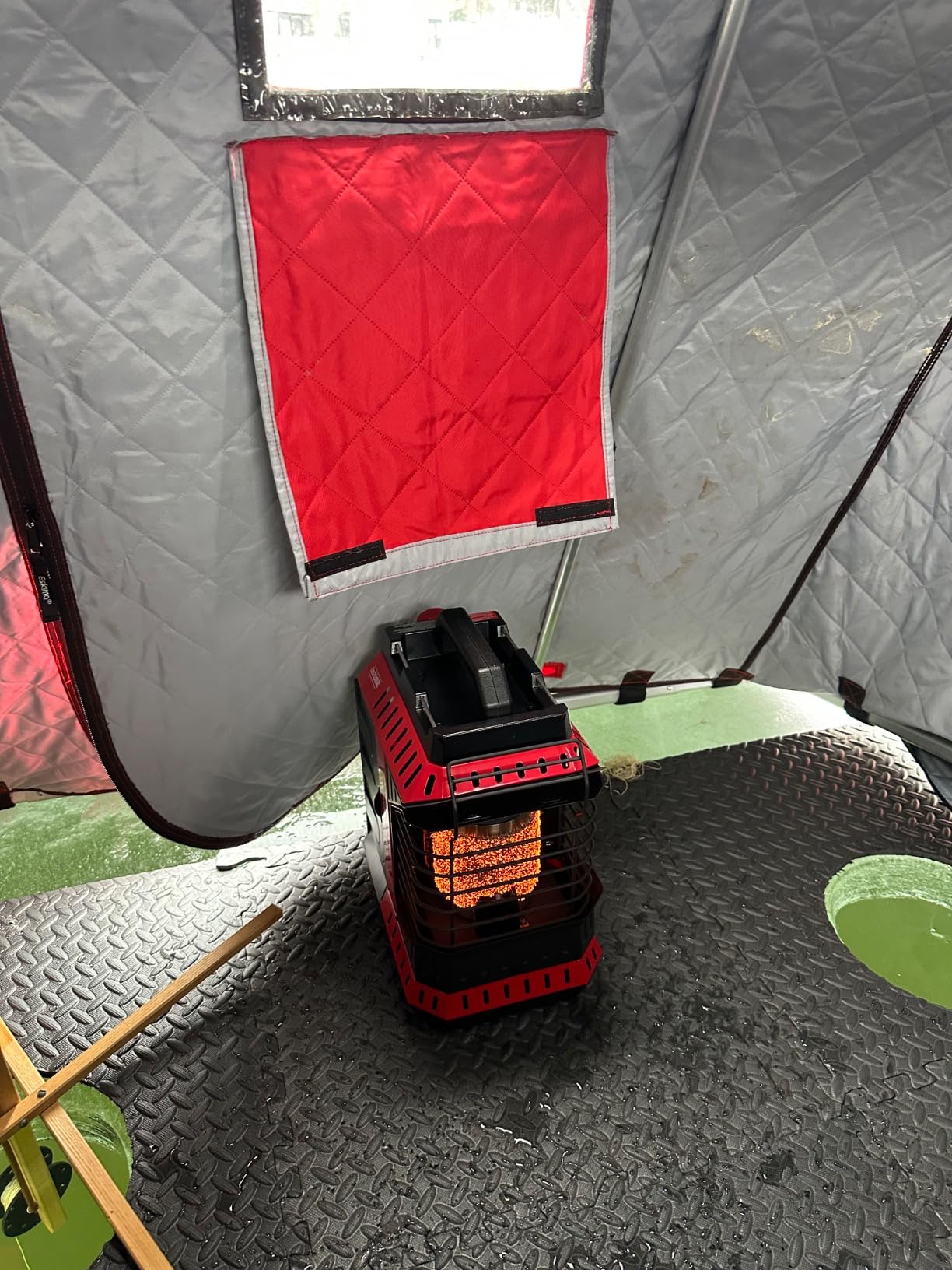 Indoor Safe Portable Radiant Buddy Flex Heater customer photo 1