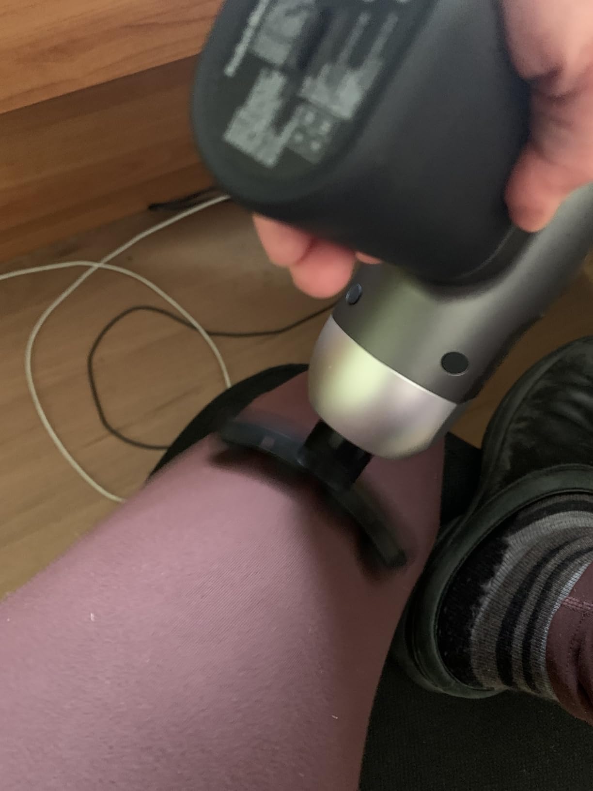 BOB AND BRAD C2 Massage Gun, FSA Eligible & HSA Approved Deep Tissue Percussion Massager Gun, Muscle Massager with 5 Speeds and 5 Heads customer photo 2