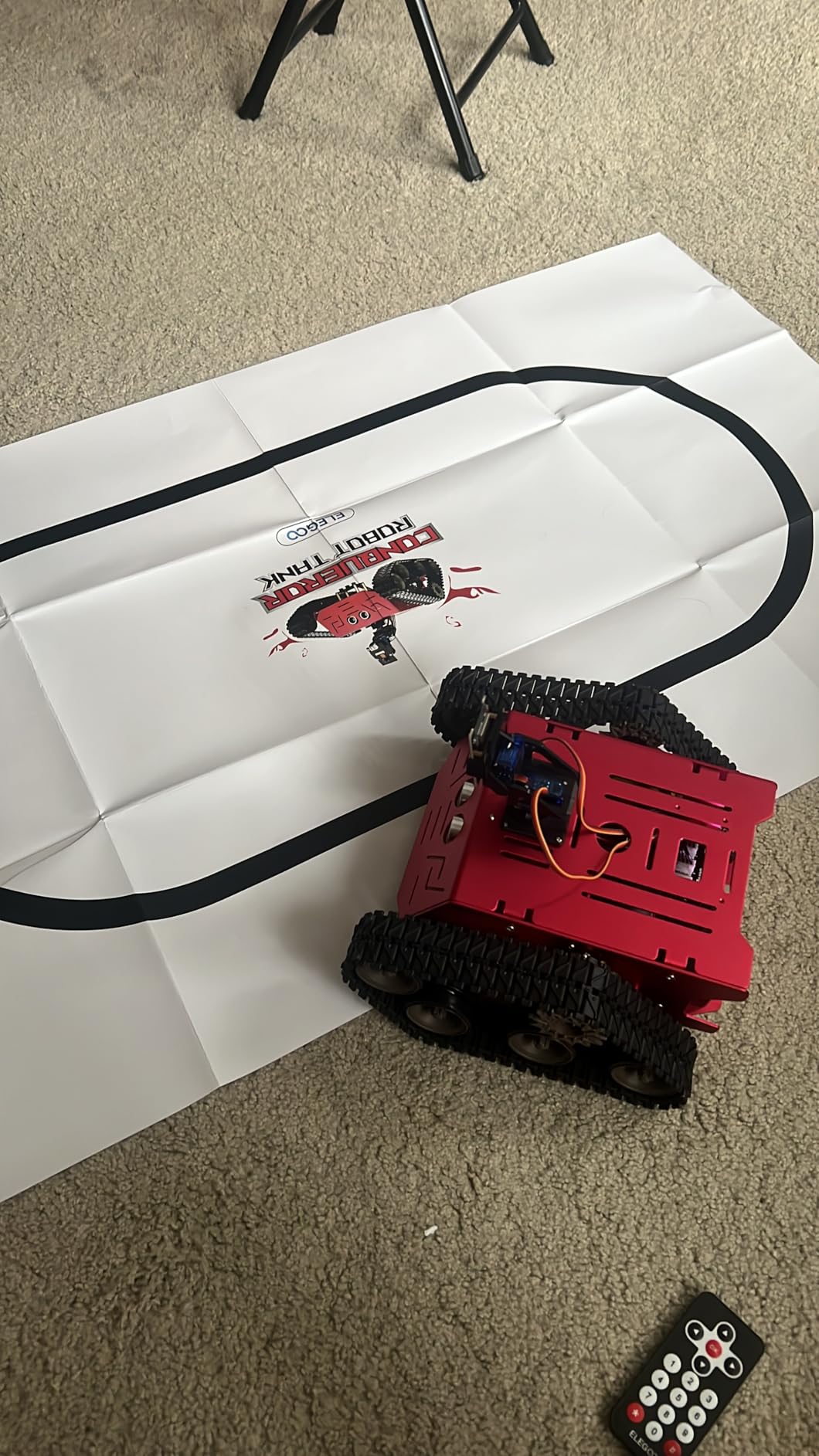 ELEGOO Conqueror Robot Tank Kit with UNO R3 for Arduino Robotics for Kids customer photo 1