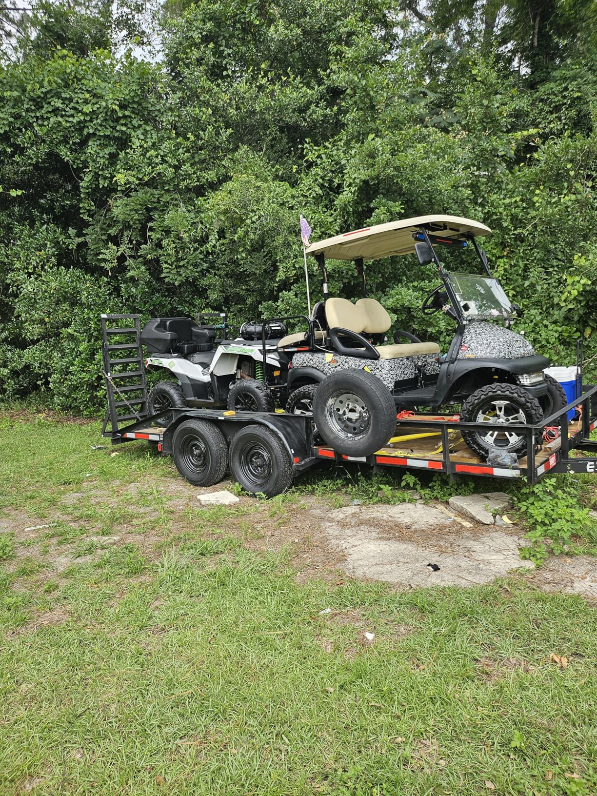 Guide Gear ATV Lounger Seat with Storage, Large Cushion, Padded Backrest, Cargo Box, Helmet Holder customer photo 2