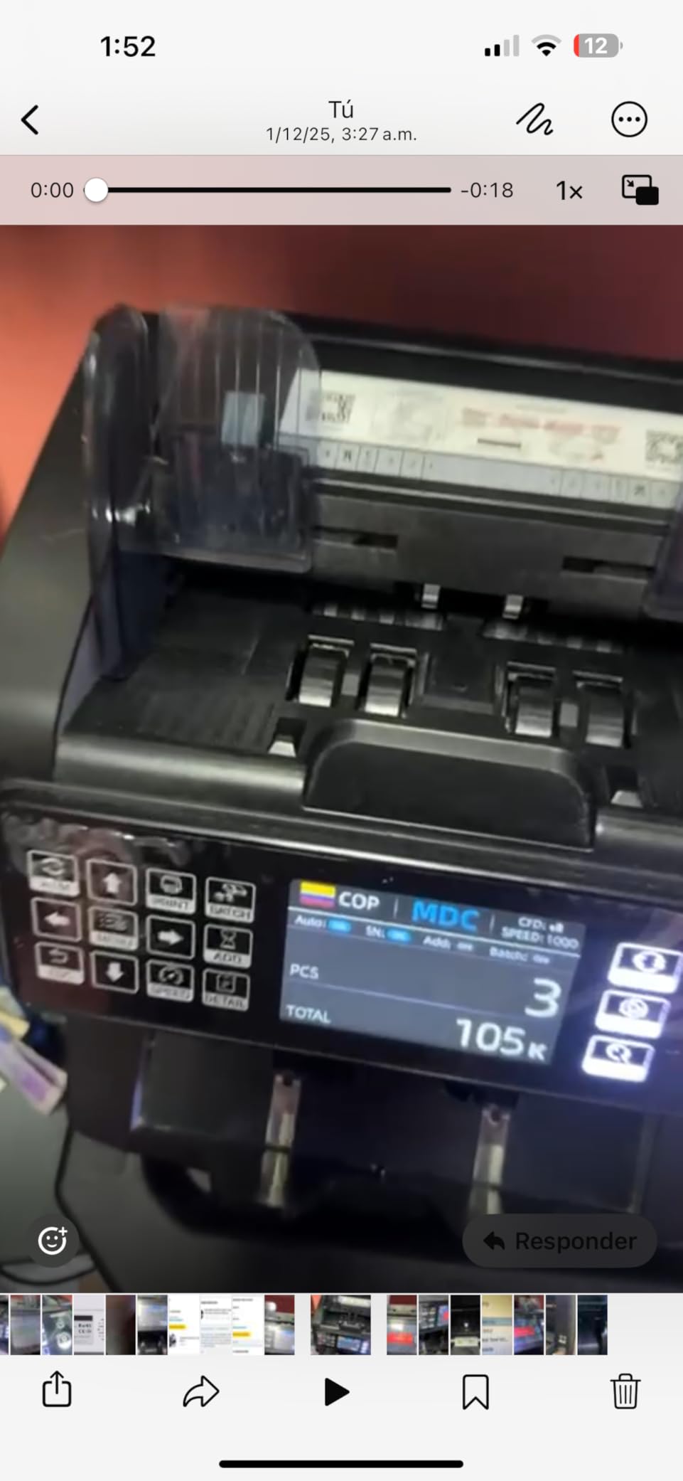 MUNBYN IMC01 Bank Grade Money Counter Machine Mixed Denomination, 2CIS/UV/IR/MG/MT Counterfeit Detection, Serial Number, MUL Currency Cash Counter, Printer Compatible, 2Y Warranty customer photo 1