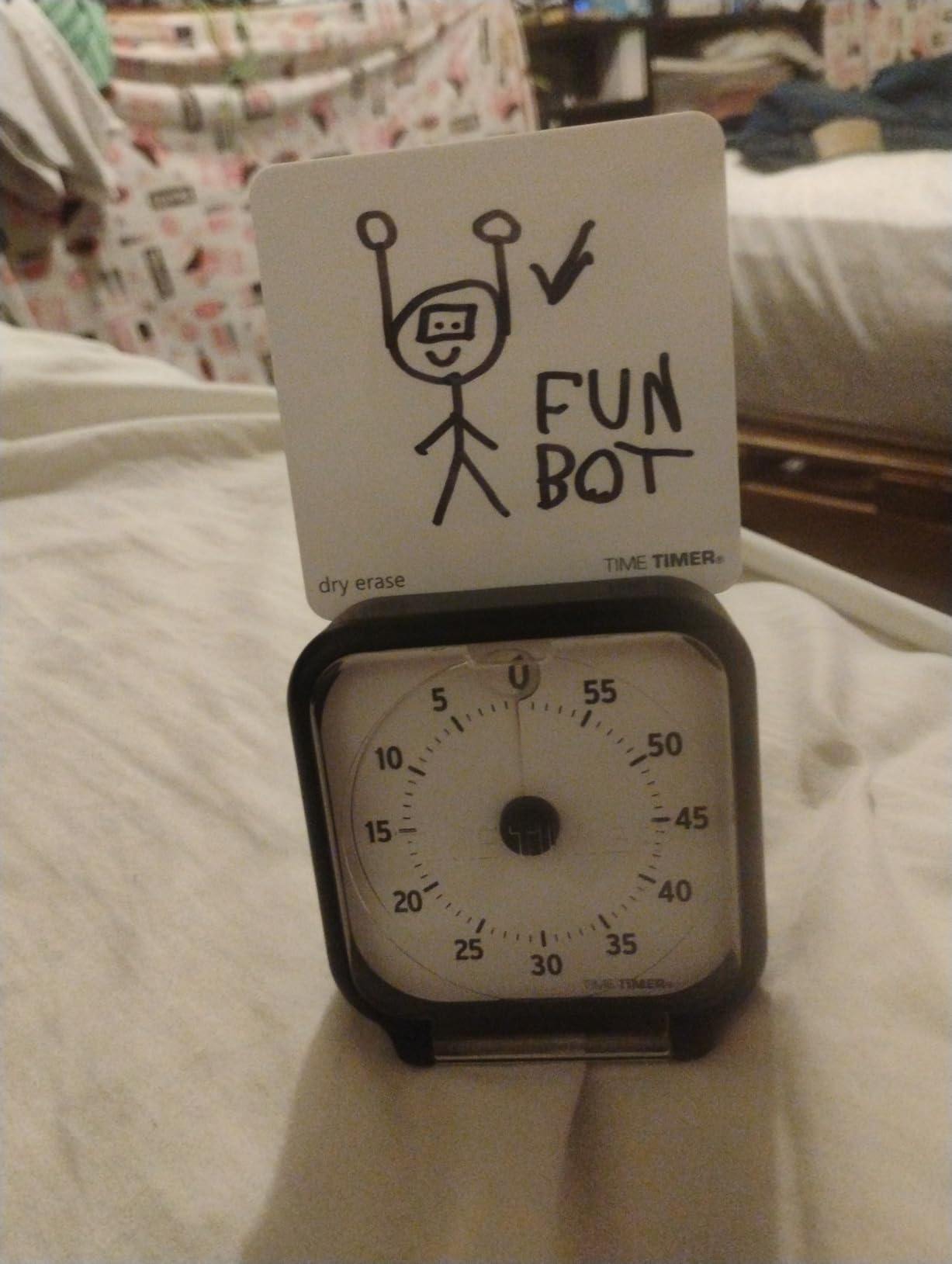 Time Timer 3 inch Visual Timer - 60 Minute Kids Desk Countdown Clock with Dry Erase Activity Card and Desktop App Access - for Kids Classroom, Homeschool Study Tool, Task Reminder, Home and Kitchen customer photo 1
