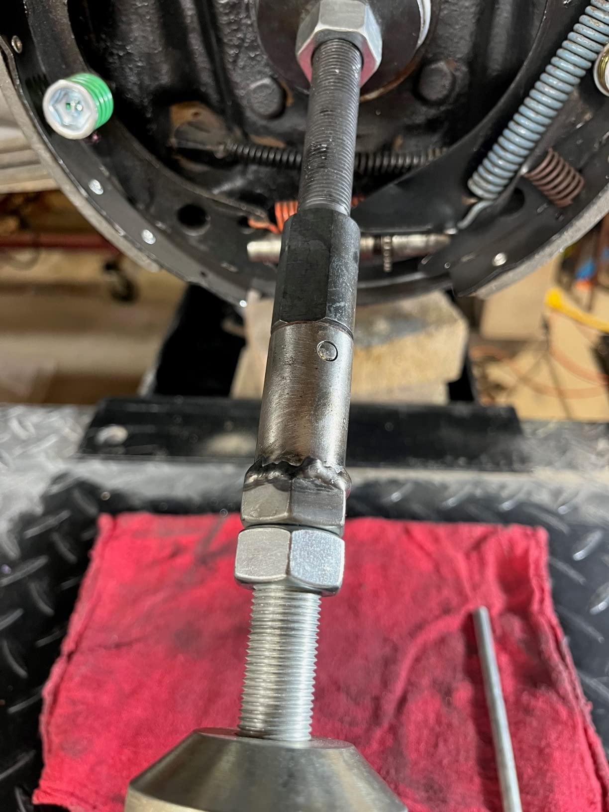 Orion Motor Tech Rear Axle Bearing Puller Tool Kit and Slide Hammer Set, Axle Seal and Bearing Remover Set customer photo 2