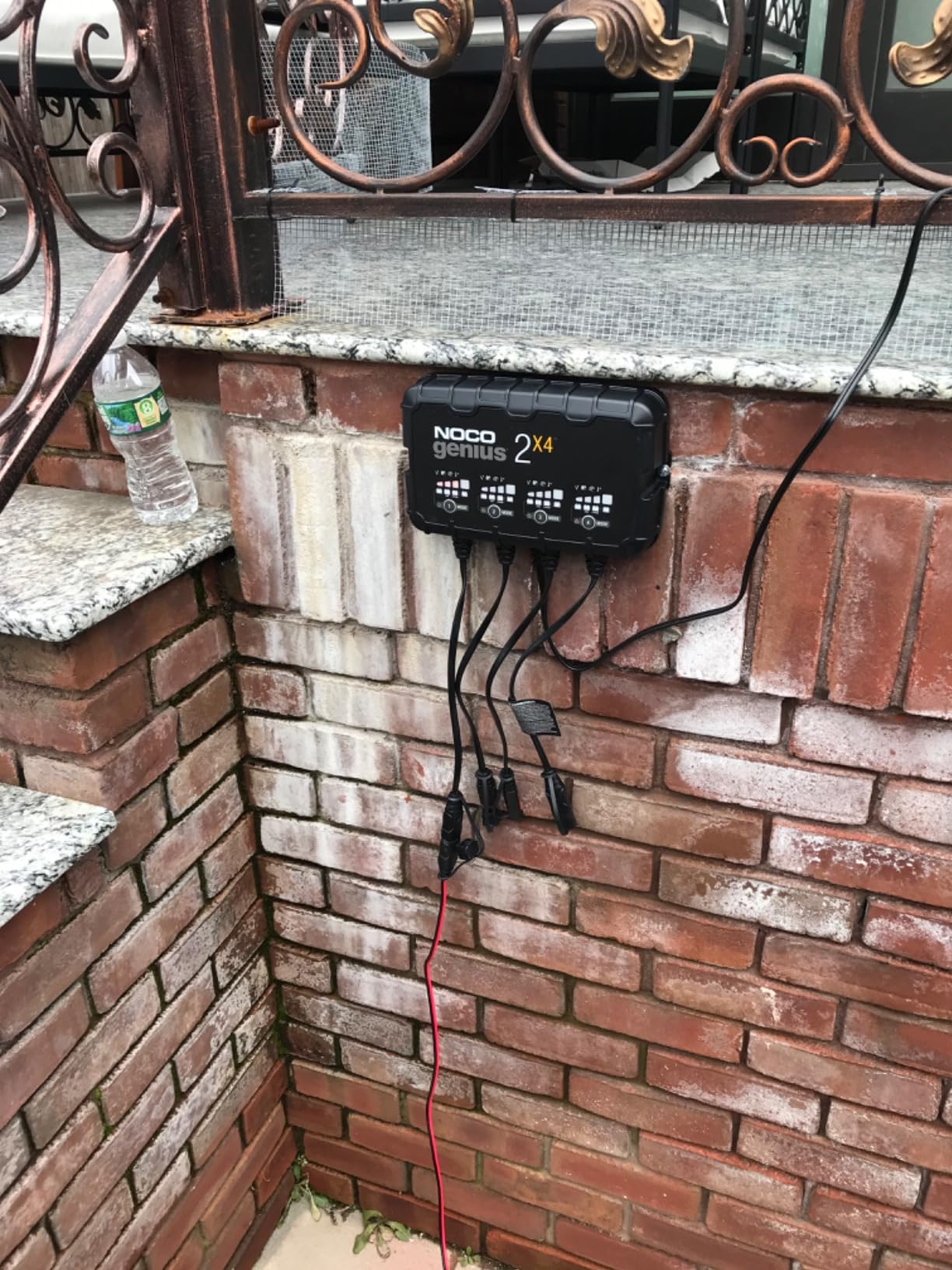 NOCO GENIUS2X4: 8A 4-Bank Smart Battery Charger (2A/Bank) - 6V/12V Automatic Maintainer, Trickle Charger & Desulfator with Overcharge Protection & Temperature Compensation - for Lead-Acid & Lithium customer photo 1