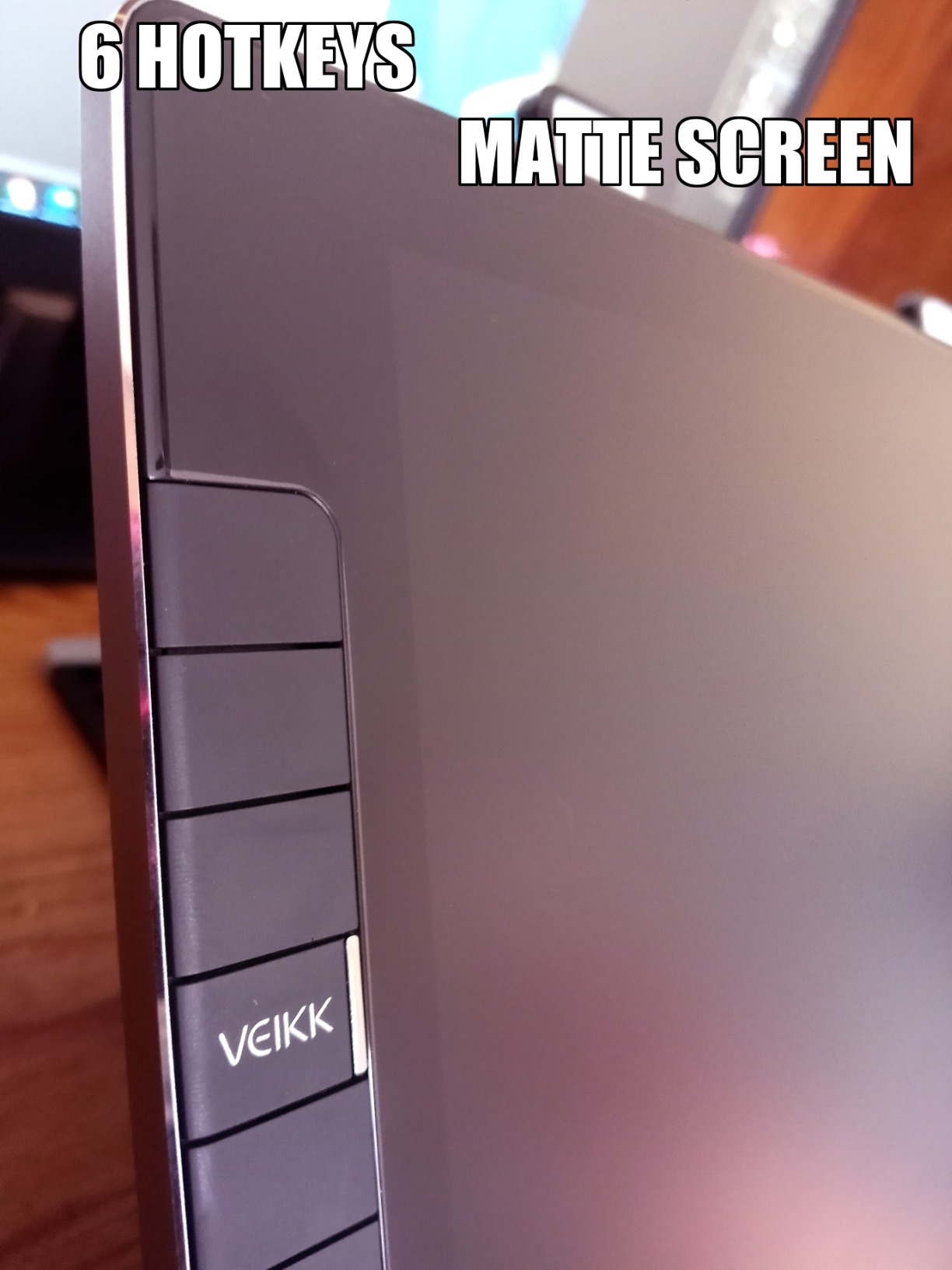 VEIKK VK1200 V2 Drawing Tablet with Screen,11.6-inch Full-Laminated Graphic Drawing Monitor,2 Battery-Free Pens with Tilt Function,6 Customizable Keys,Anti-Glare Glass(Must be Connected to PC to Work) customer photo 1