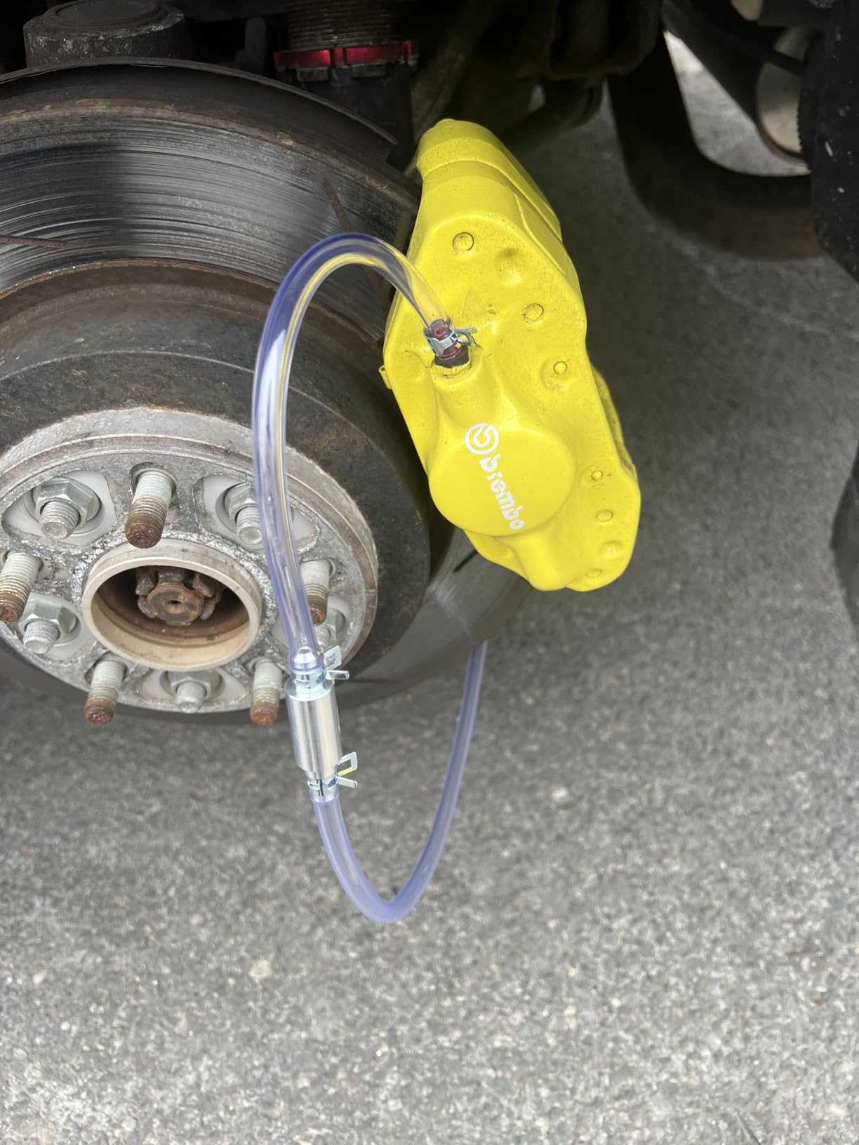 Brake Bleeder Hose- One Way Check Valve Tube Bleeding Tool Kit for Motorcycle Clutch customer photo 2