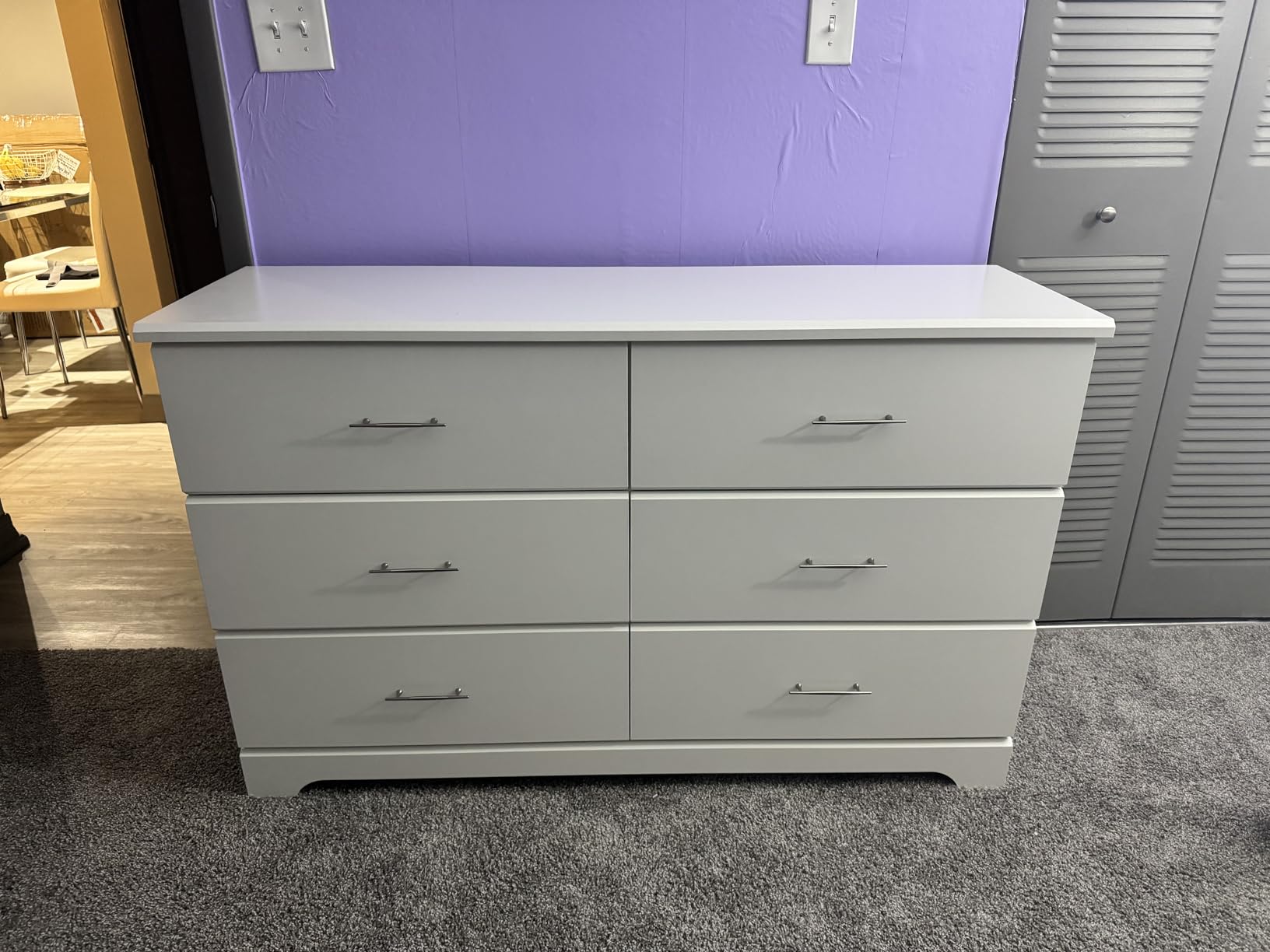 Storkcraft Brookside 2 Drawer Changing Table Dresser (White) - GREENGUARD Gold Certified Baby Dresser with Changing Table Top, Includes Interlocking Drawer System customer photo 2