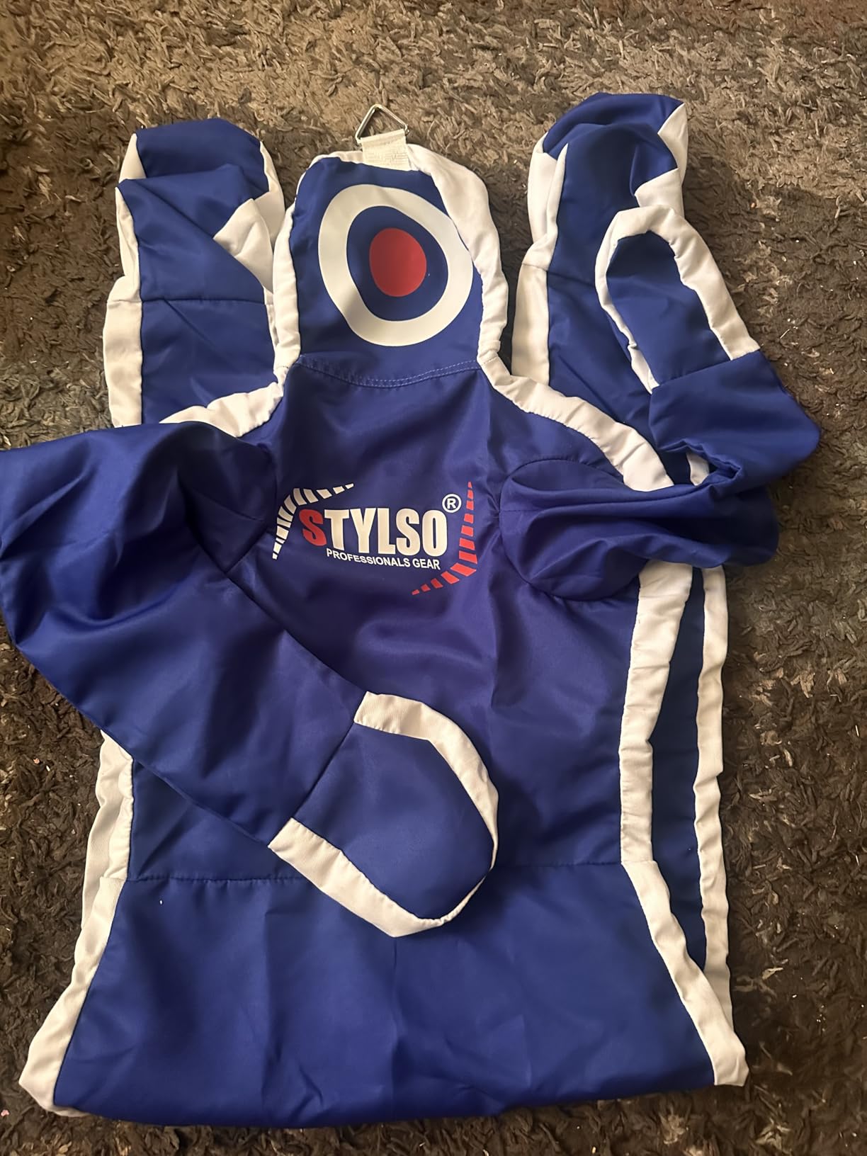 Unfilled Grappling Dummy - Adult Life Size Wrestling & BJJ Training Dummy, MMA Jiu Jitsu Judo Takedown & Throwing Practice, Heavy-Duty Triple-Stitched Canvas Submission Dummy customer photo 3