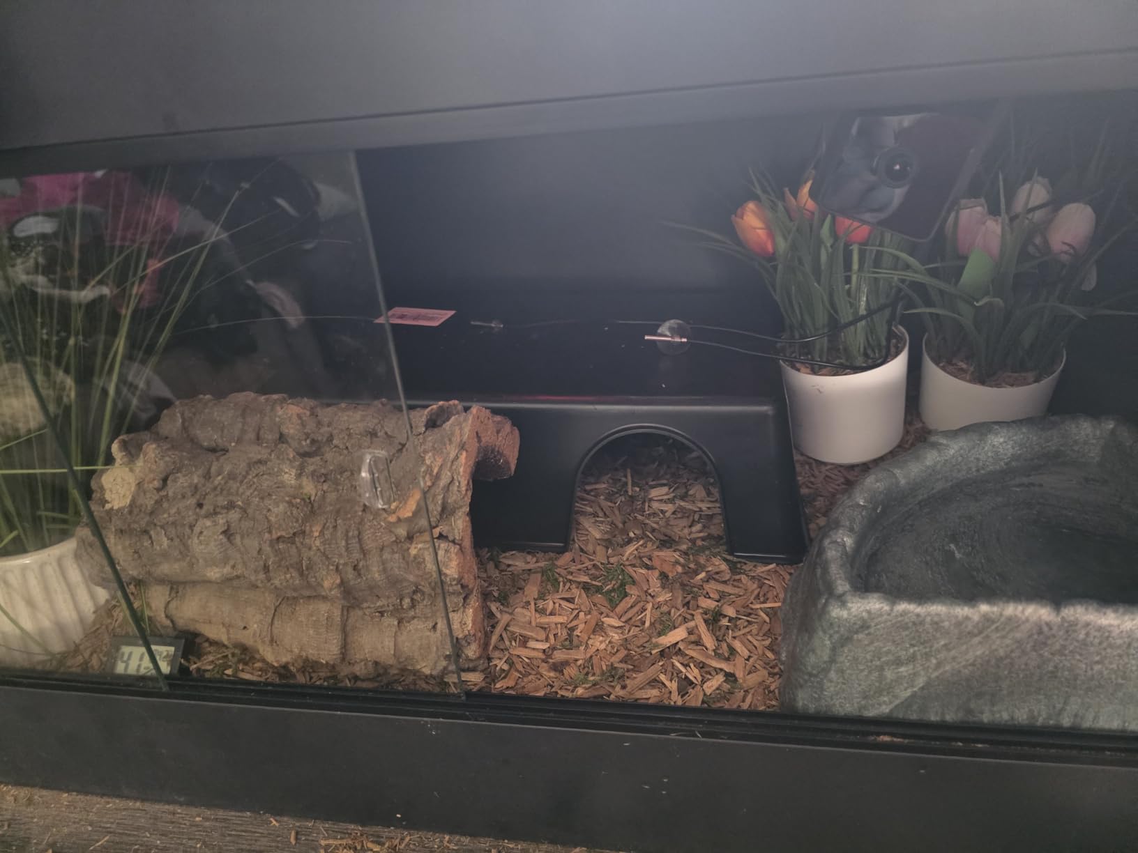 LEOTERRA Snake Hide Reptile Hide for Snake Lizard Gecko and Baby Ball Python Use10.23