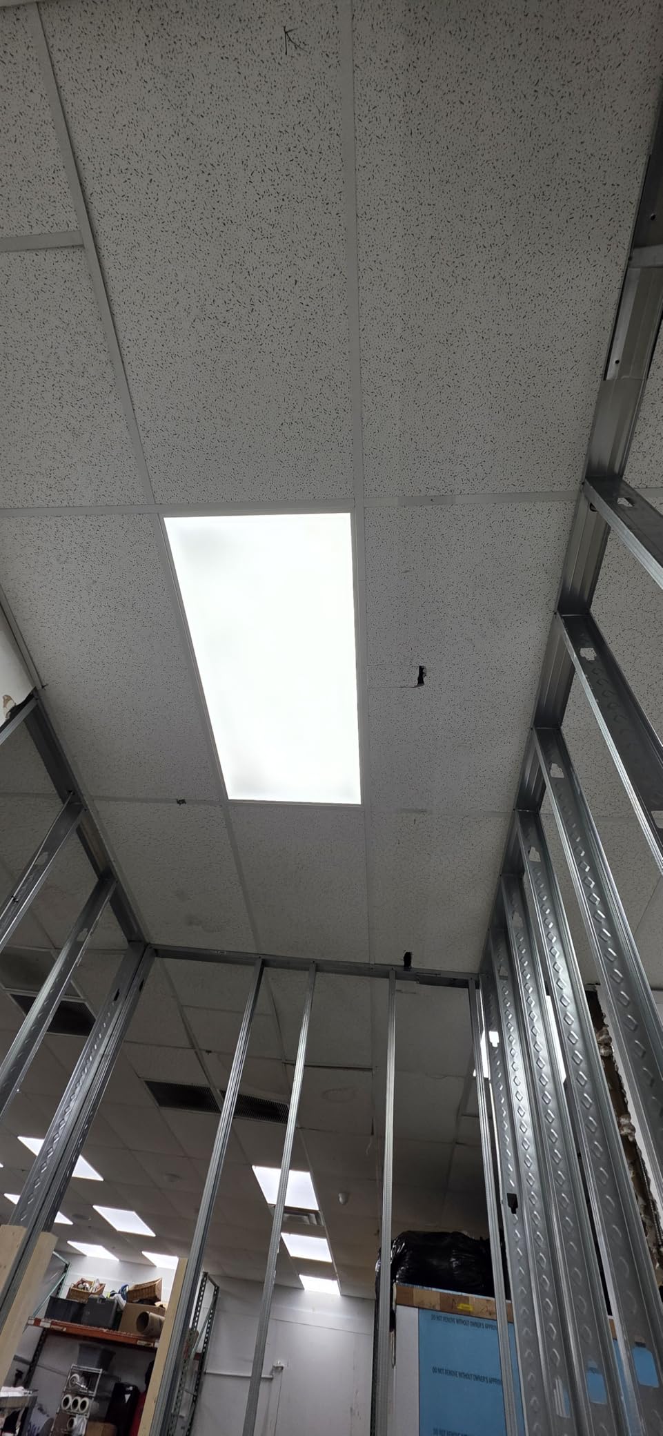 Lithonia Lighting CPX 2x2 LED Flat Panel Light, 2 Ft. x 2 Ft. LED Light Panel, Ceiling Lighting Fixture, 2500/3200/4000 Adjustable Lumens, 3500K/4000K/5000K Switchable CCT, Smooth Satin Lens, White customer photo 2