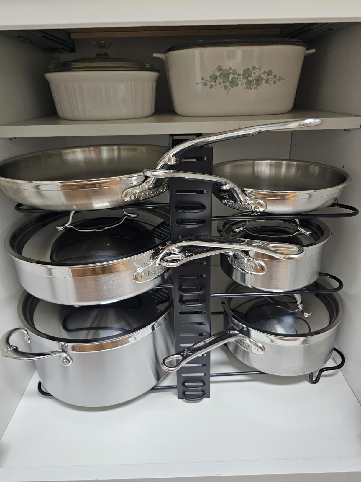 Hestan ProBond Collection - Professional Clad Stainless Steel 10-Piece Ultimate Cookware Set, Induction Cooktop Compatible customer photo 2