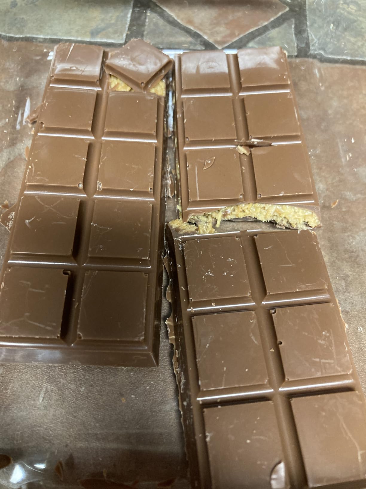 Chocolate Bar Mold - Non-Stick Silicone Chocolate Molds, Food Grade Dubai Deep Chocolate Bar Mold for Milk Pistachio - Set of 2 customer photo 1