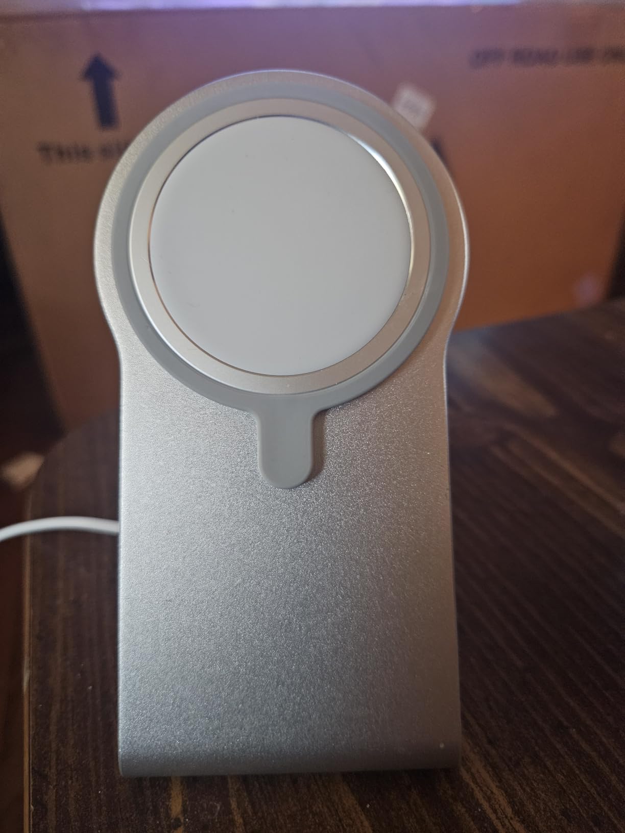 Apple MagSafe Charger - Wireless Charger with Fast Charging Capability, Compatible with iPhone and AirPods customer photo 1