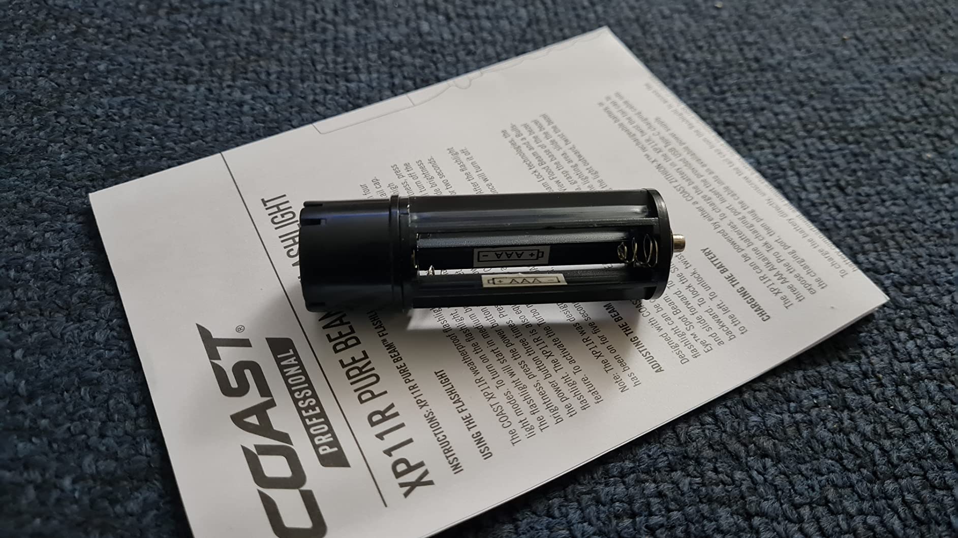 COAST XP11R 3000 Lumen USB-C Rechargeable LED Flashlight with SLIDE FOCUS and PURE BEAM Focusing Optic customer photo 1