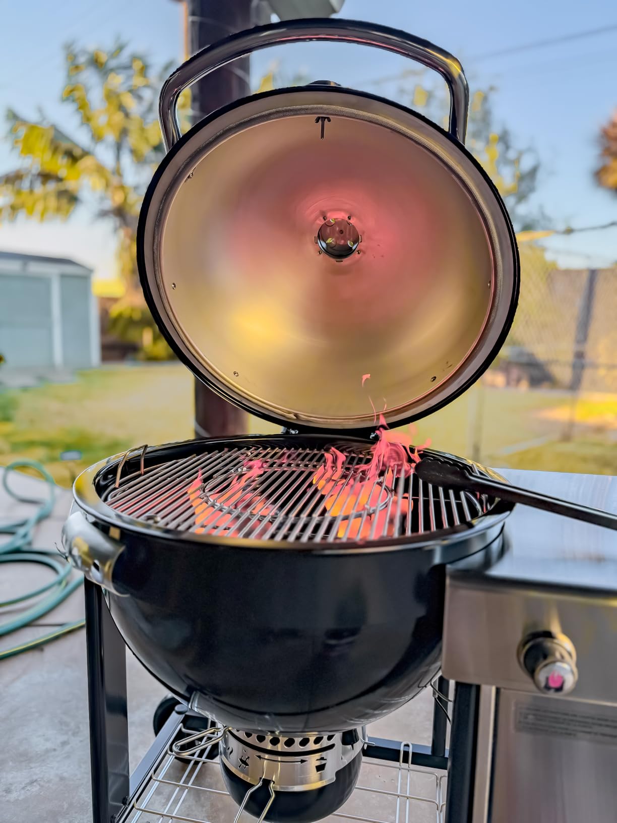 Weber Summit Kamado S6 Charcoal Grilling Center, Black - Dual-Walled Insulated Steel Kamado with 24-inch Cooking Area, Porcelain-Enameled Kettle & One-Touch Cleaning System customer photo 1