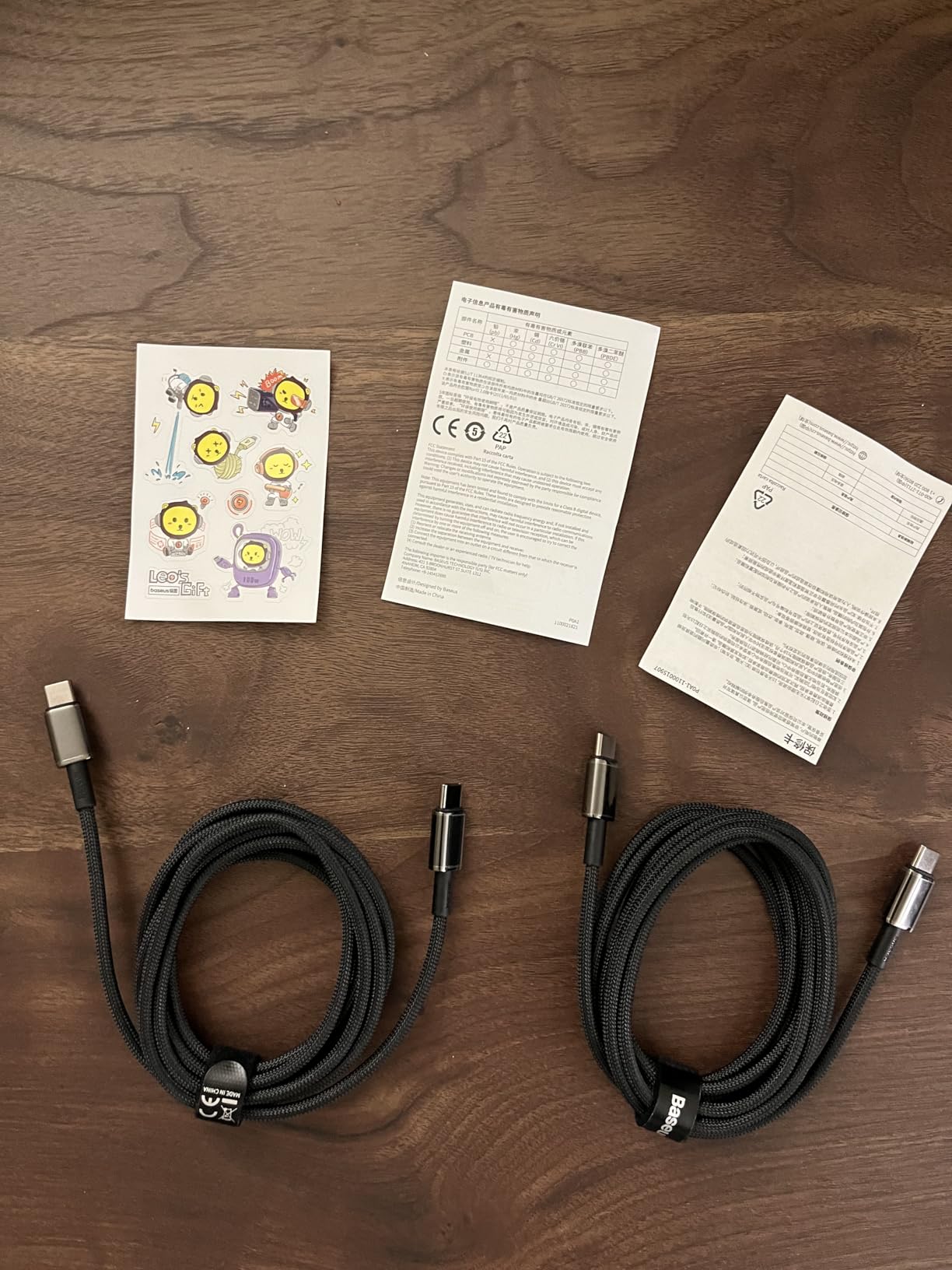 Baseus USB C Cable, 100W PD 5A QC 4.0 Fast Charging USBC to USBC Cable, Zinc Alloy Nylon Braided Type C Charger Cord for iPhone 17 16 Pro Plus Pro Max, MacBook, iPad/mini, Samsung S23/S22+ customer photo 1