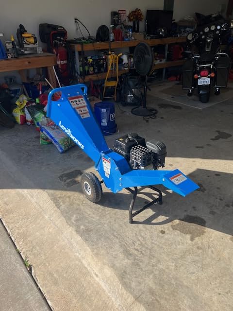Landworks Wood Chipper Shredder Mulcher, Heavy Duty, 7 HP Gas Powered, Compact Rotor Assembly, 3 Inch Max Capacity customer photo 1