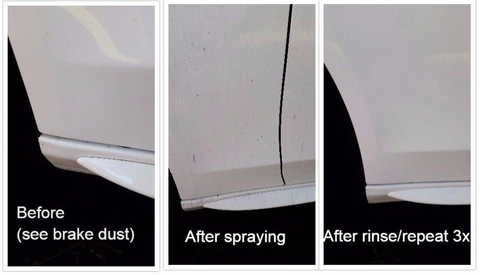 CARPRO IronX Iron Remover: Lemon Scent - Stops Rust Spots and Pre-Mature Failure of the Clear Coat, Iron Contaminant Removal - Liter with Sprayer (34oz) customer photo 1
