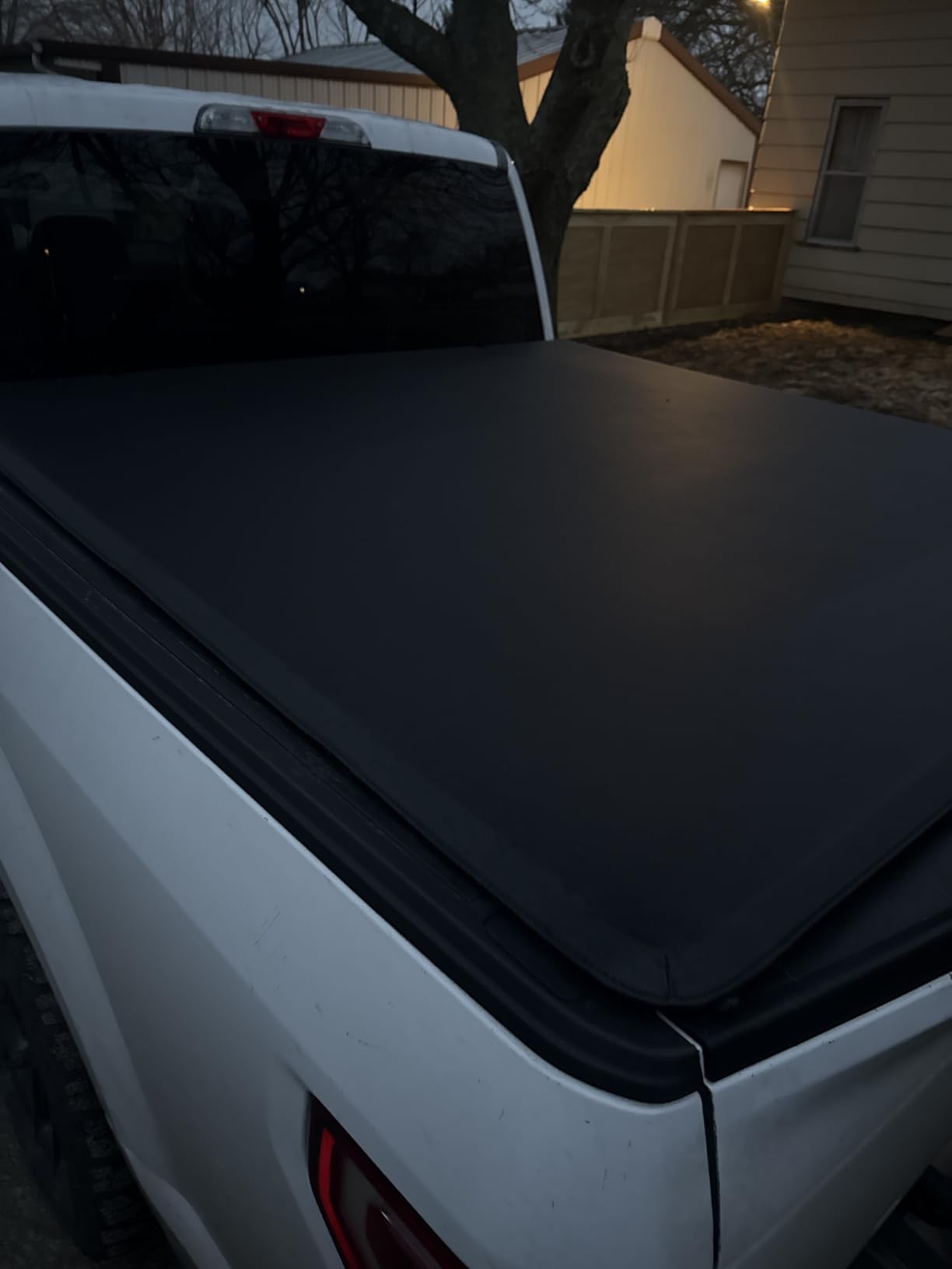 MOSTPLUS 5.5FT Roll-Up Soft Vinyl Truck Bed Tonneau Cover Compatible for 2009-2025 2026 Ford F150 F-150 Short Bed On Top (67Inch) customer photo 1