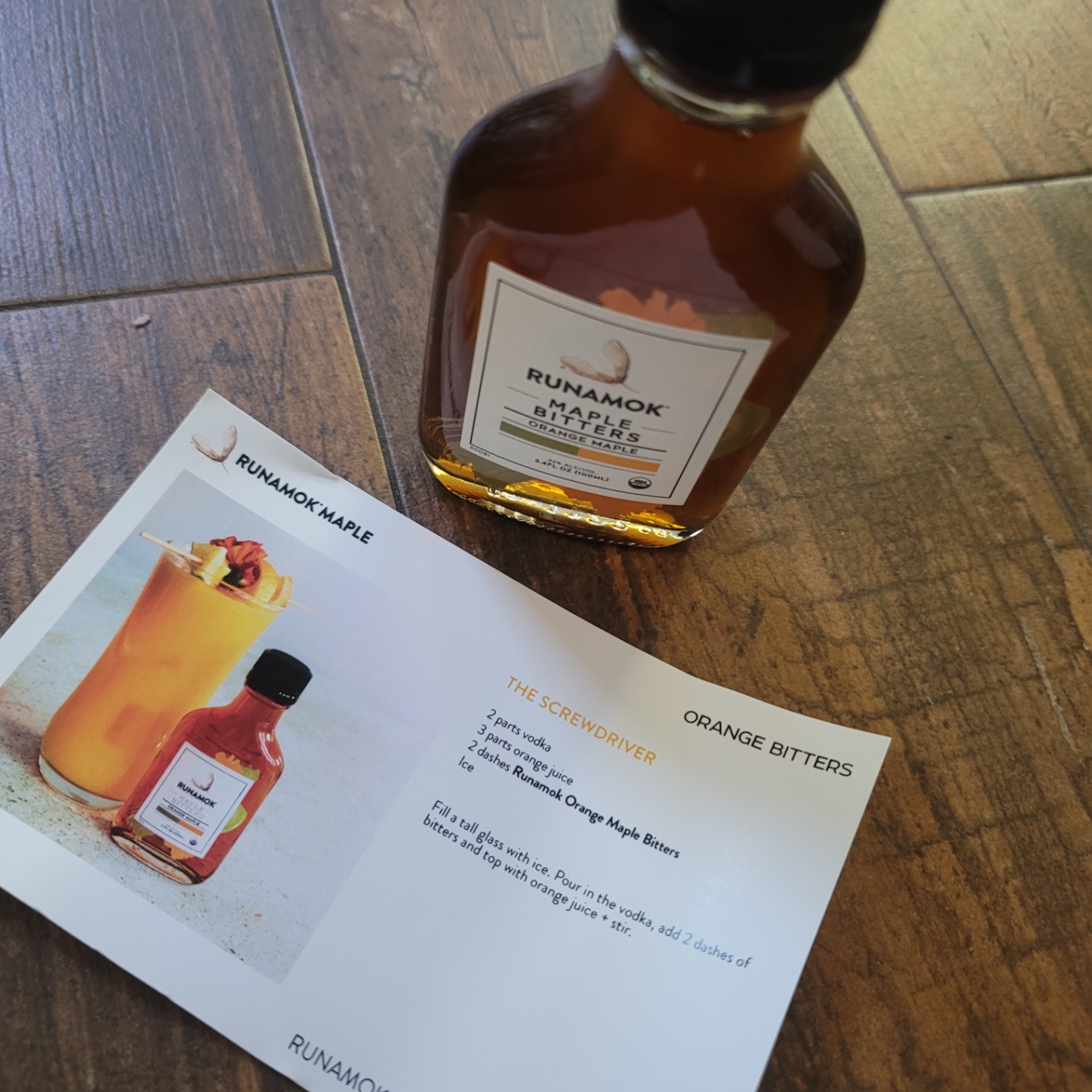 Runamok Organic Bitters Gift Set | Set of 3: Orange, Aromatic, Floral Bitters | 3 x 3.38 Fl Oz (100mL) Bottles | Eco-Conscious Packaging customer photo 1
