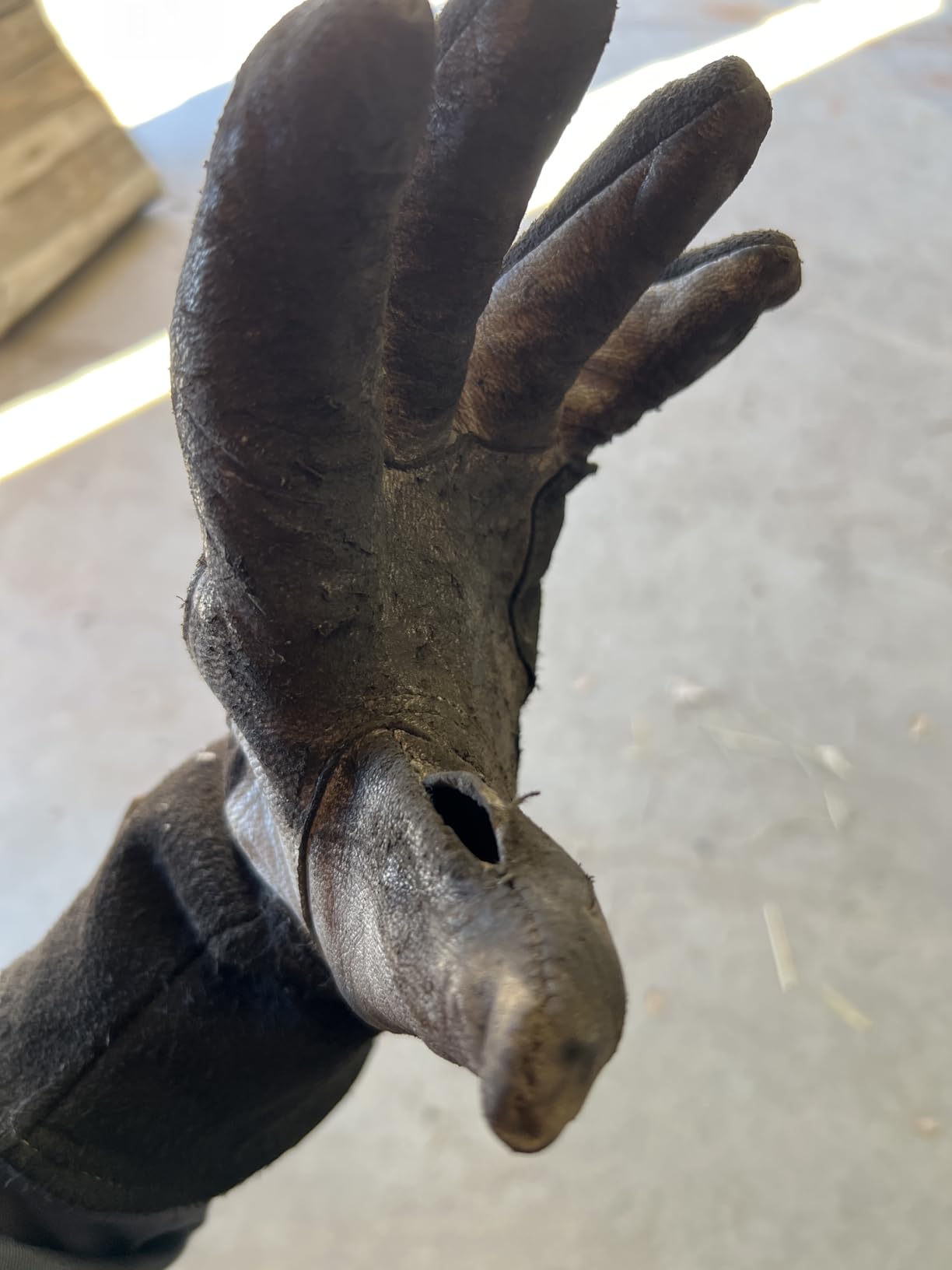 YESWELDER Premium Goatskin TIG Welding Gloves | Top Grain Leather | High Dexterity |True - Fit-M customer photo 2