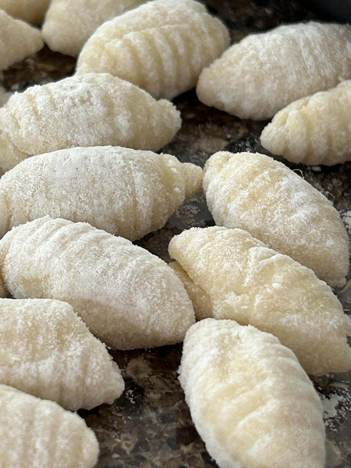 KneadEat Unique Curved Gnocchi Board Paddle, Unique Curved Design for Handmaking Italian Gnocchi Pasta. Perfect Ridges that Form the Grooves on the Gnocchi. Easy to Use and Clean. customer photo 2