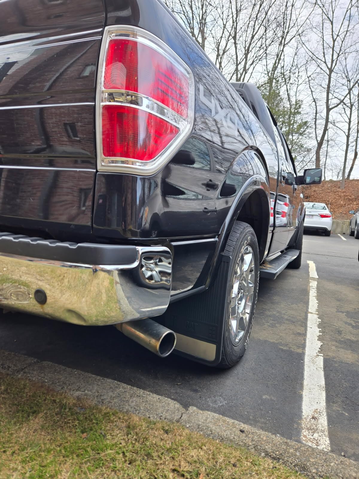 Cat® Mud Flaps for Trucks - Heavy Duty Rubber Truck Accessories & Wheel Liner Mud Flaps for Pickup Trucks - Splash Guards for Front or Back Tires - Some Drilling Required for Included Screws customer photo 1