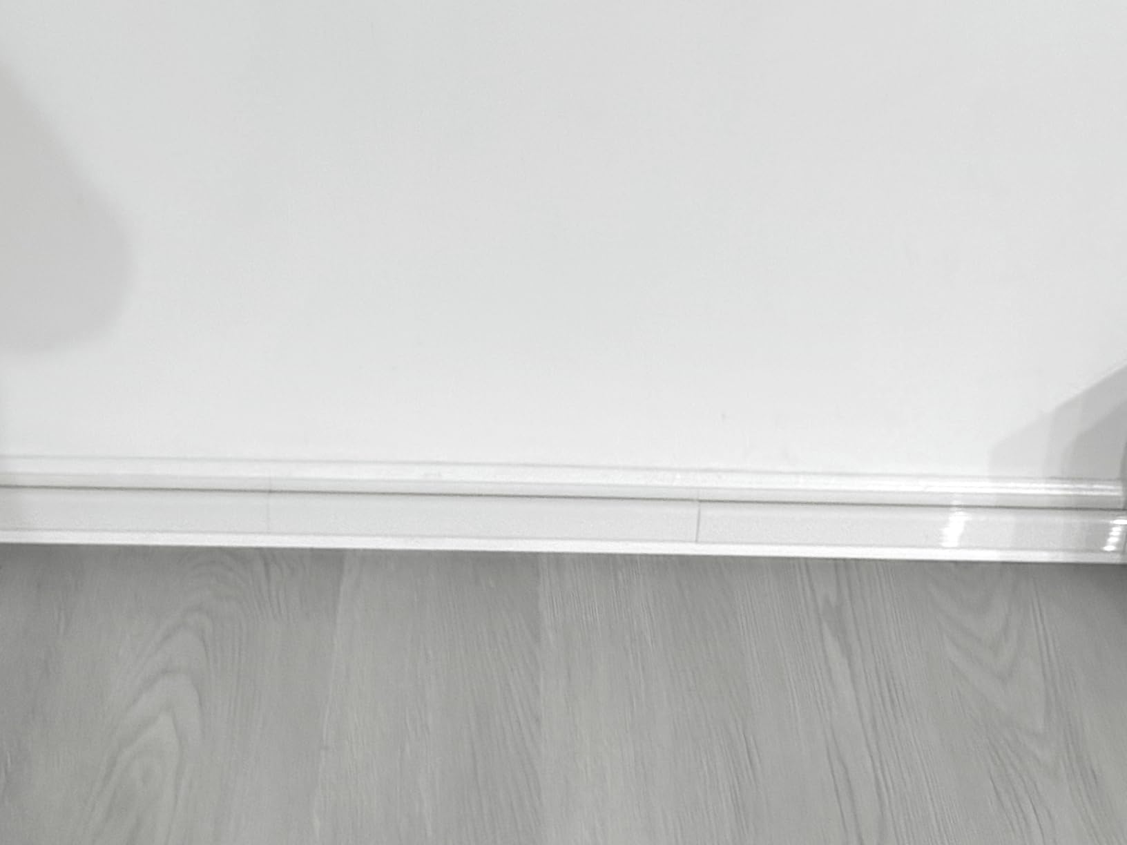 EVEO Cable Management 96'' J Channel- 6 Pack Cord Cover- Cable Raceway- Cable Management Under Desk with Adhesive Stripe Built-in 6 X 16in- Easy to Install Desk Cord Organizer- Cable Raceway, White customer photo 2