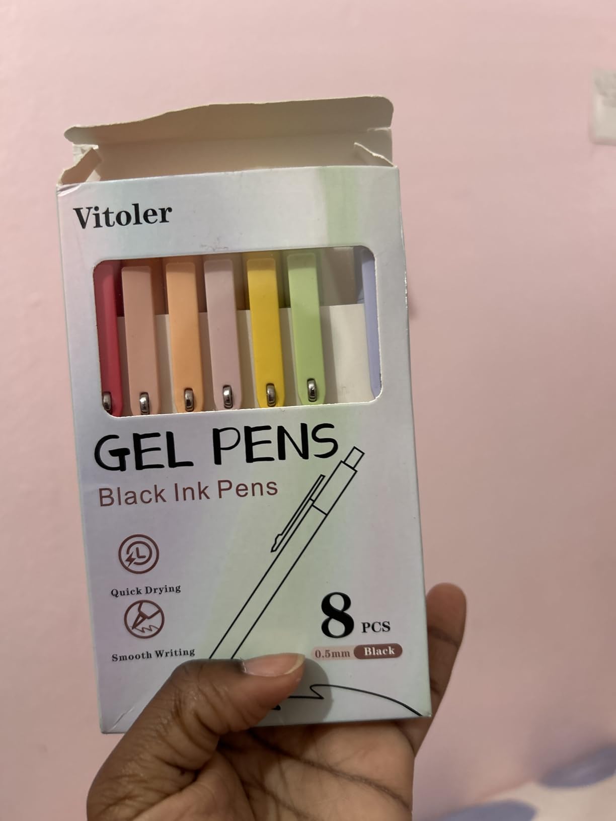 Calligraphy Pens,8 Size Calligraphy Pens for Writing,Brush Pens Calligraphy Set for Beginners, Hand Lettering Pens customer photo 1