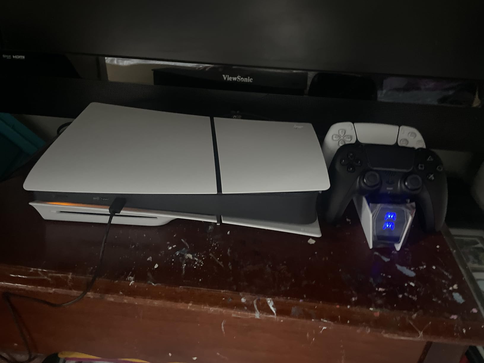 OIVO PS5 Controller Charger, 2H Fast Charger with 2 Cable Types, PS5 Charging Station for PlayStation 5 Controllers customer photo 1