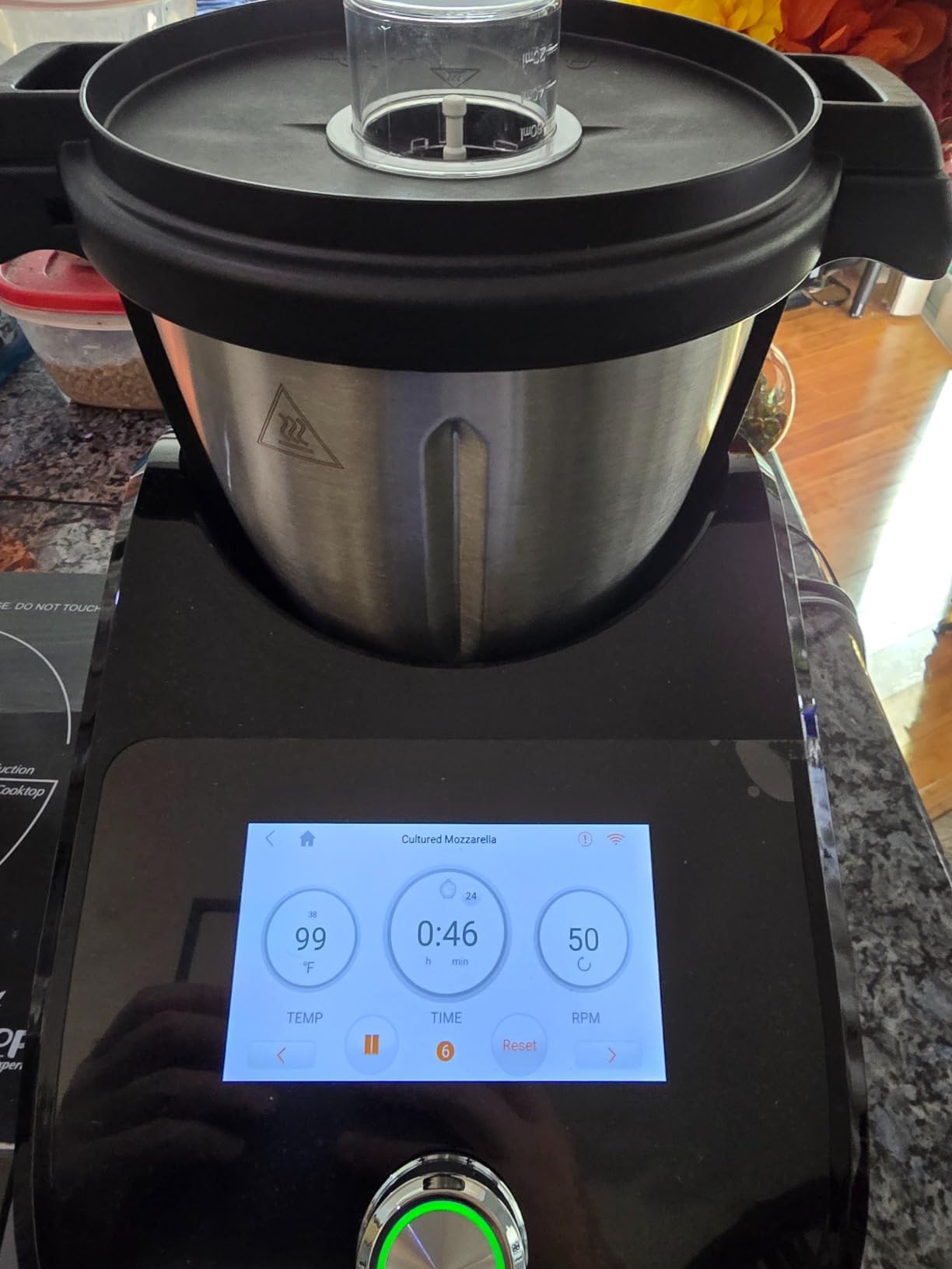 Fromaggio Stainless Steel Smart Home Cheese Maker - Craft Artisanal Cheese at Home in a Few Clicks - Effortless Cheese Making Machine for Beginners & Experts customer photo 1