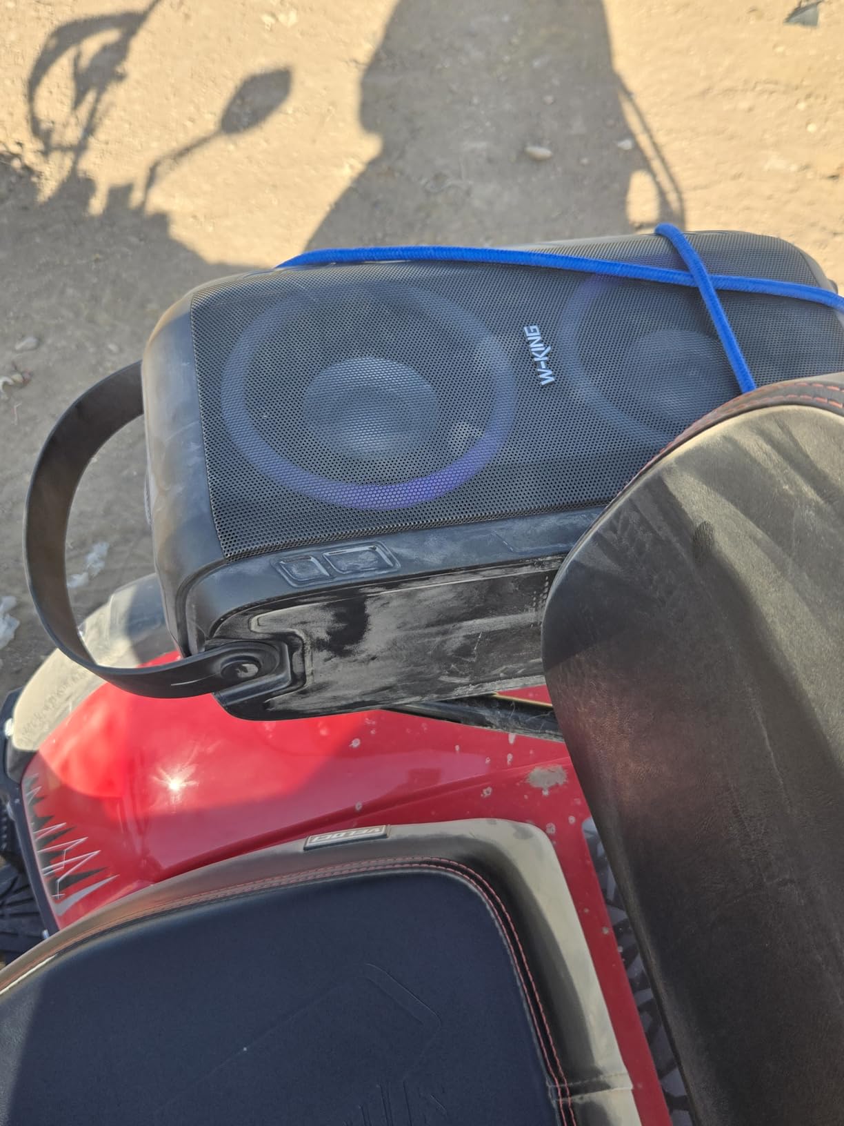 W-KING Party Bluetooth Speaker Boom Box, 180W Max Big Large Loudest Wireless Outdoor Portable Speaker 4 Drivers with 2*4.04'' Subwoofer, 80W HD Huge 105dB Pulse Natur Deep Bass, IPX5/24H/EQ/USB/TF/AUX customer photo 1