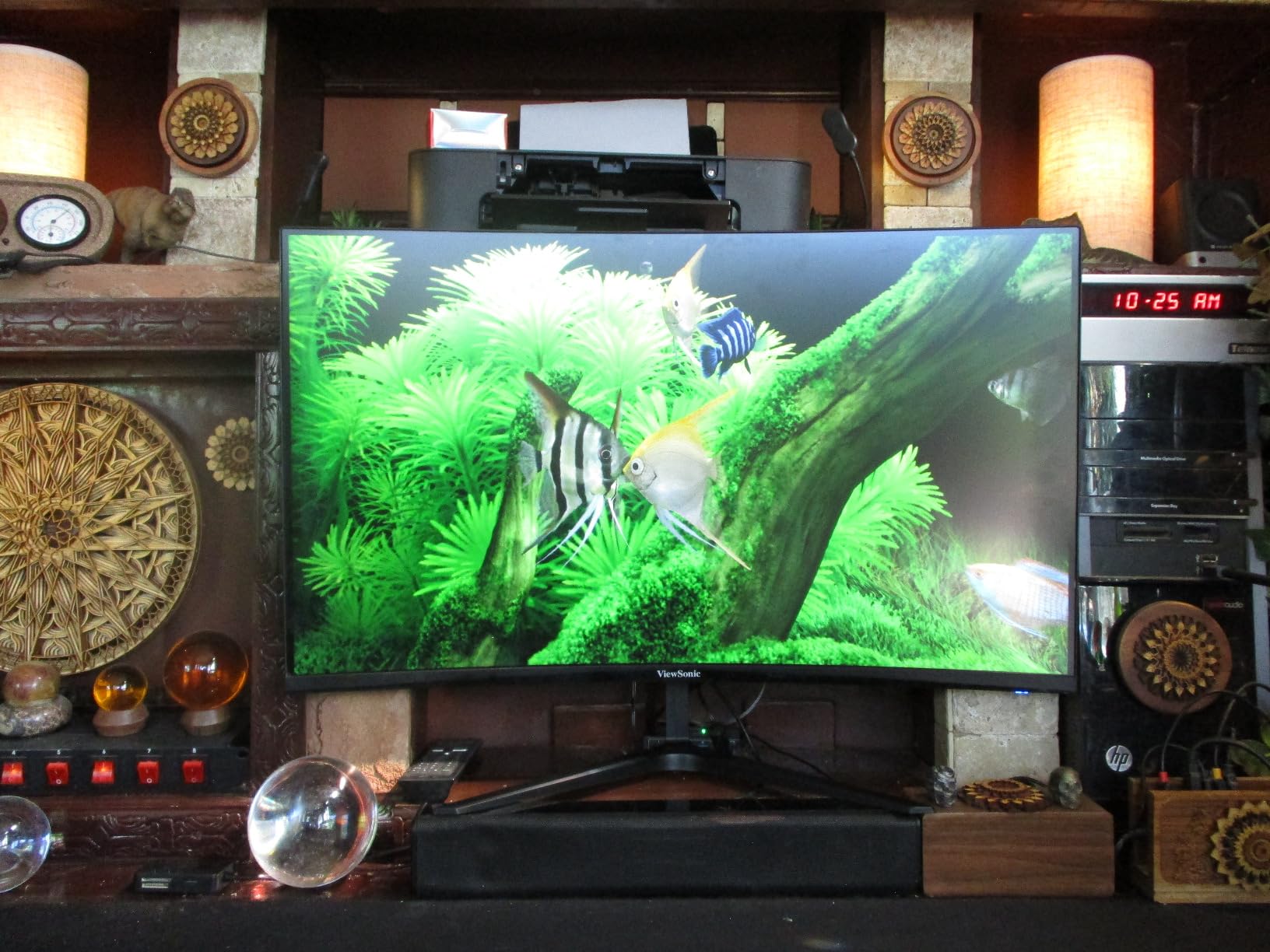 ViewSonic VX3218-PC-MHD 32 Inch Curved 1080p 1ms 180Hz Gaming Monitor with FreeSync Premium, Eye Care customer photo 1