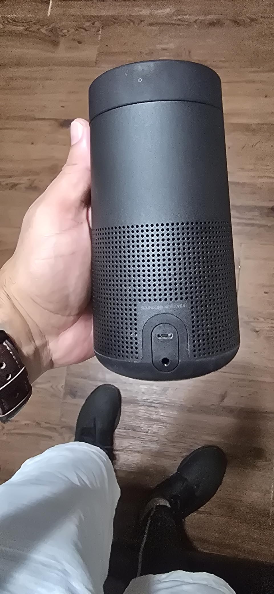 Bose SoundLink Revolve (Series II) Portable Bluetooth Speaker - Wireless Water-Resistant Speaker with 360 Sound, Black customer photo 2