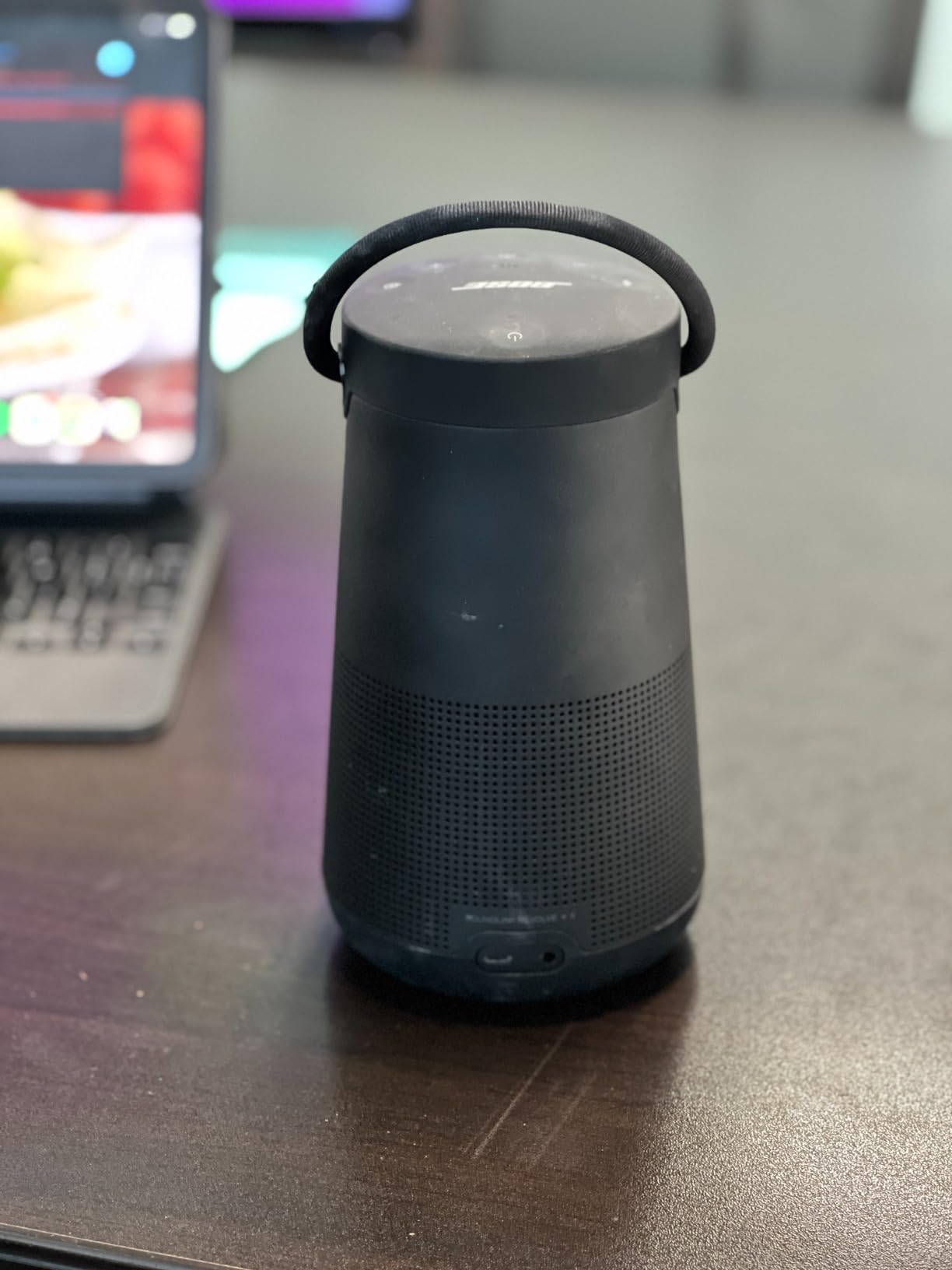 Bose SoundLink Revolve+ (Series II) Bluetooth Speaker, Portable Speaker with Microphone, Wireless and Water Resistant with 360 Degree Sound, Long Lasting Battery and Handle, Black customer photo 1