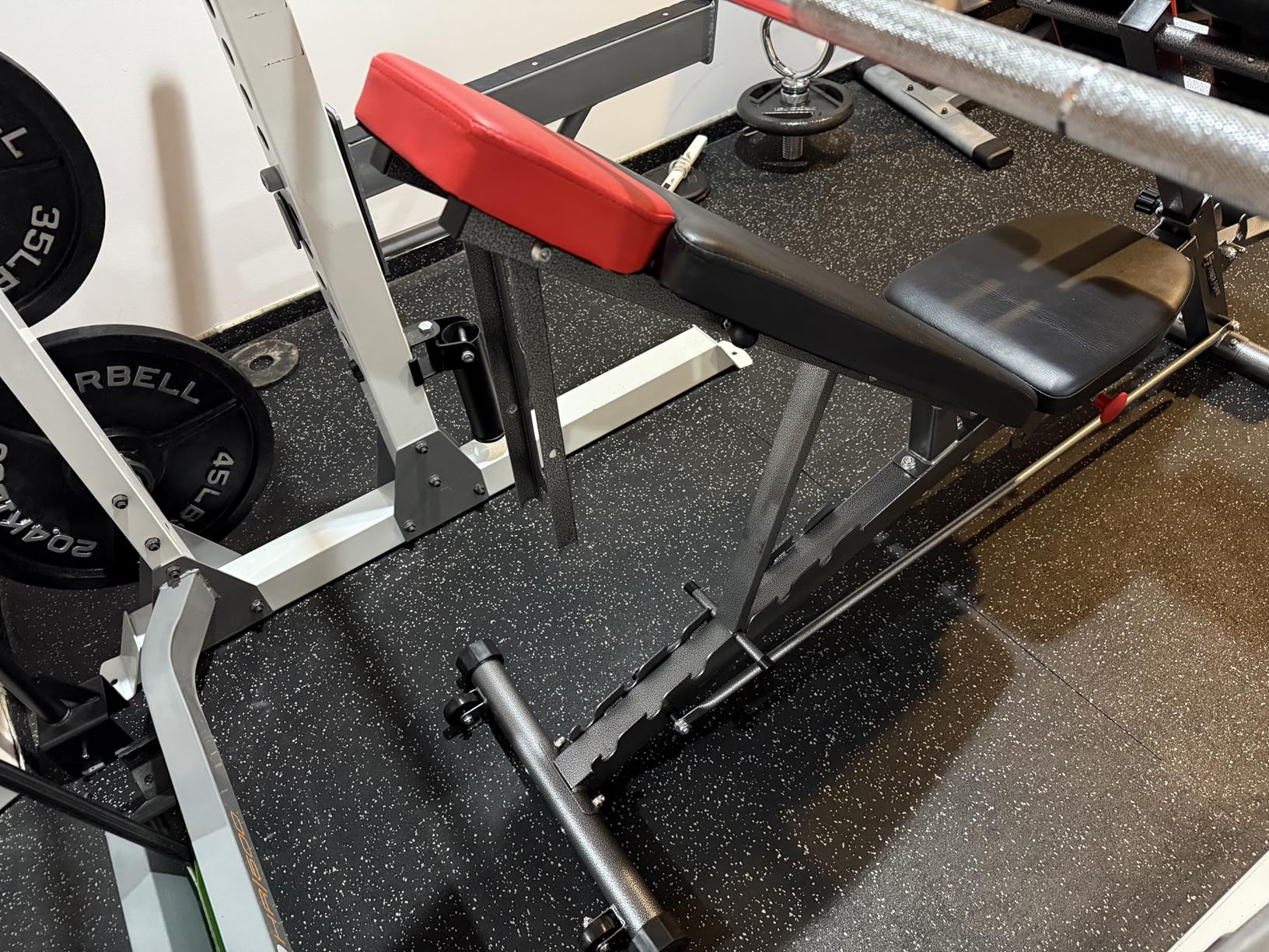 Finer Form Multi-Functional FID Weight Bench for Full All-in-One Body Workout - Hyper Back Extension, Roman Chair, Adjustable Ab Sit up Bench, Incline Decline Bench, Flat Bench customer photo 2