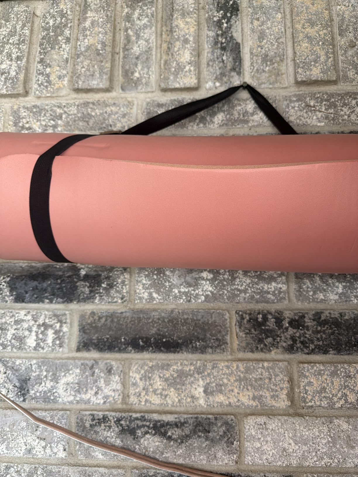 Retrospec Solana Yoga Mat Thick 1/2in Non-Slip Workout Mat with Nylon Strap - 72x24in Exercise Mat for Pilates, Stretching & Fitness - BPA Free, Easy Clean customer photo 2