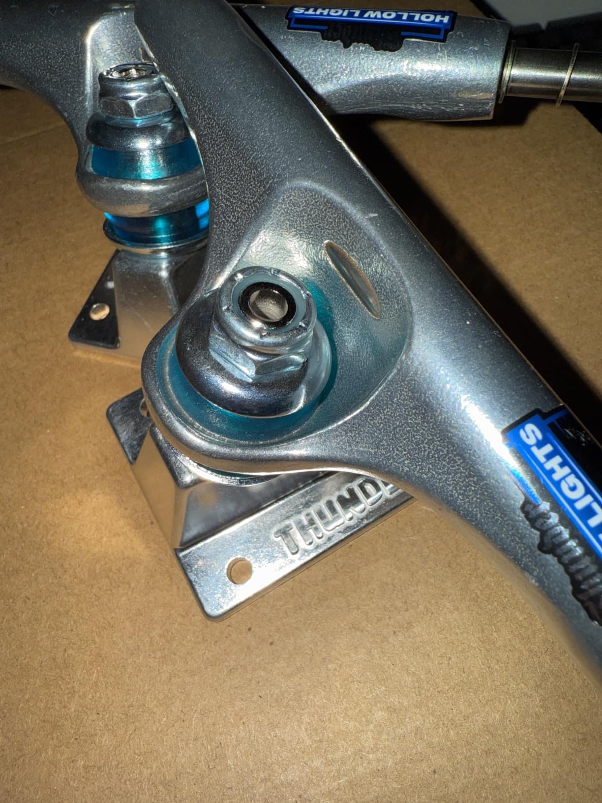 Ace Skateboard Trucks AF1 Silver 66 (9.0In Axle) Pair customer photo 1