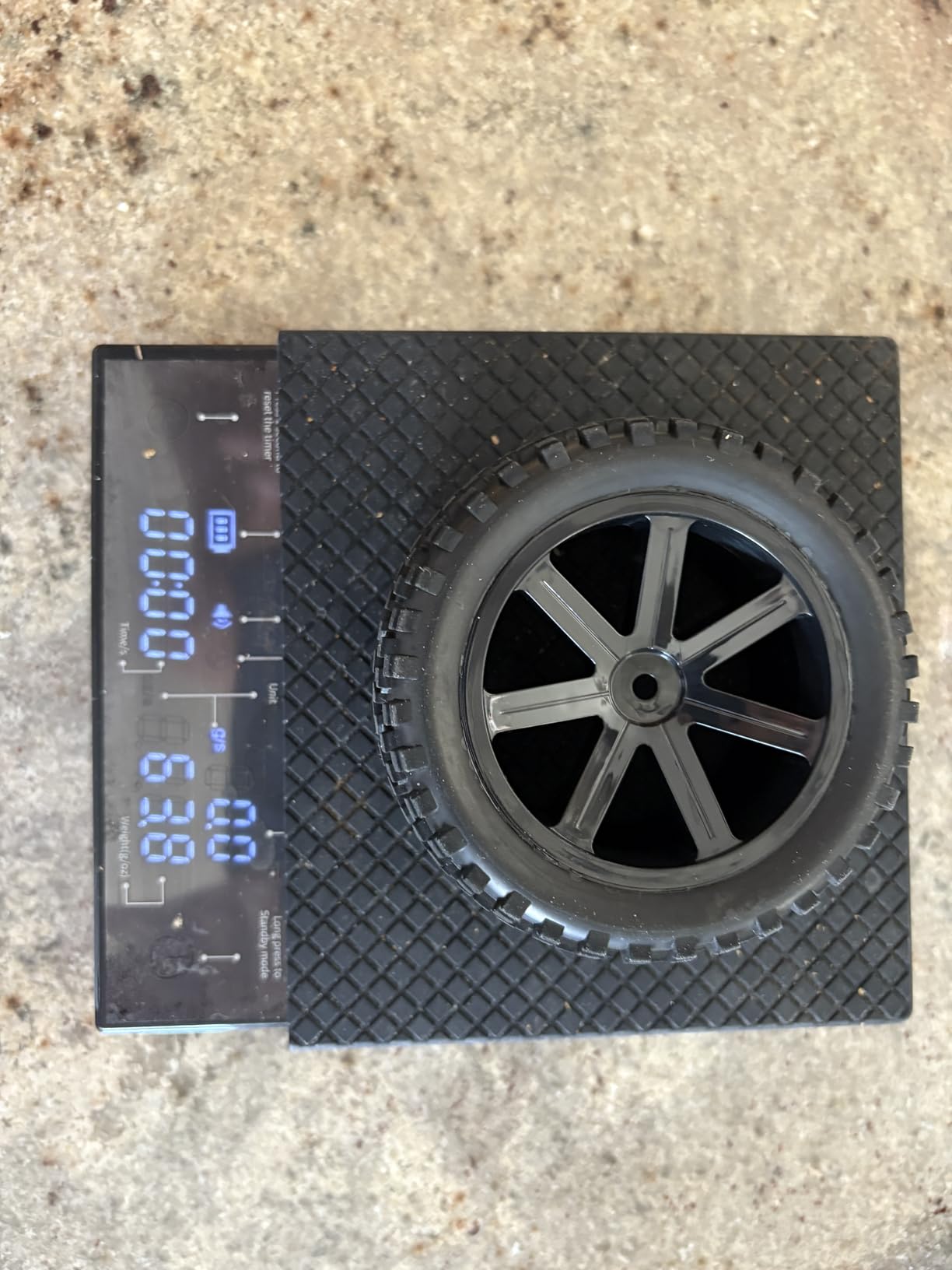 Aimrock 12mm Hex 2.2'' Pre-Glued RC Buggy Wheels and Tires, Out Dia. 3.5'' for 1/10 1/12 1/14 1/16 Off-Road RC Buggy Truck, Set of 4 customer photo 2