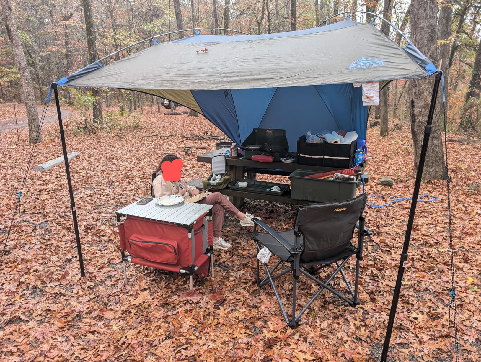 Kelty Sideroads Awning Shelter for Car Camping, Tailgating, and Summer Beach Trips, Protection from Elements and UV, Universal Mount, Sturdy Steel Frame, Easy Setup customer photo 1