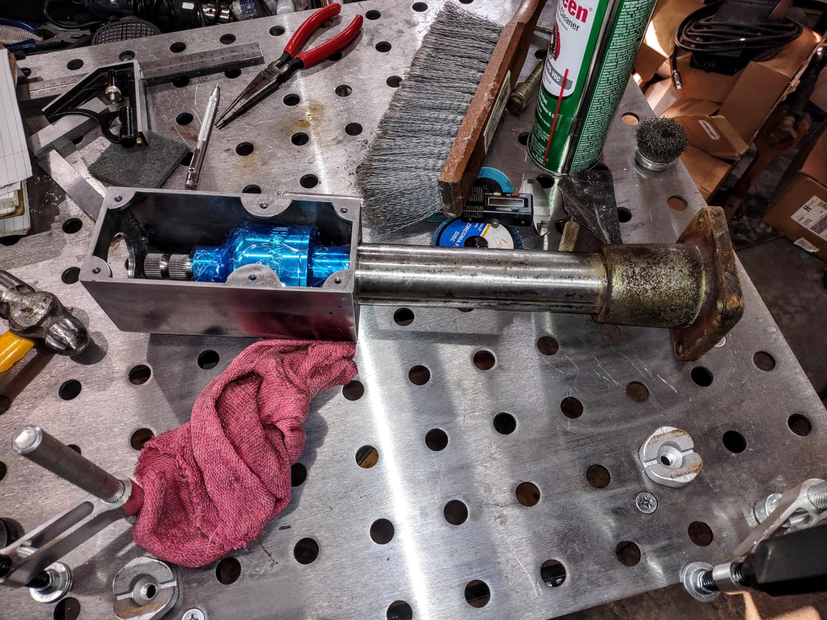 Klutch Welding Table Clamp Kit 4-Pcs. customer photo 1
