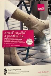 CircAid Juxtalite Lower Leg System - Easy to Use Adjustable Compression Level Garment for Men & Women, Leg Circulation, Compatible with Elastic Stockings customer photo 2