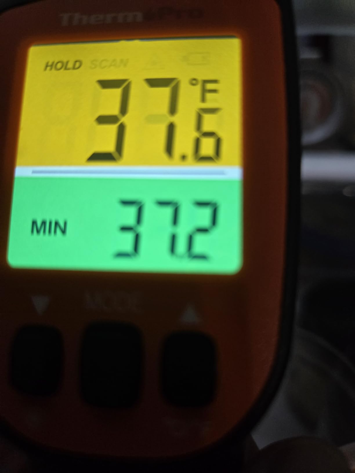 TempPro TP450 2 Laser Temperature Gun for Cooking, 16:1 D:S Ratio Infrared Thermometer Gun for Pizza Oven, Laser Thermometer Gun with Adjustable Emissivity Temp Gun -58 to 1022℉(Previously ThermoPro) customer photo 1