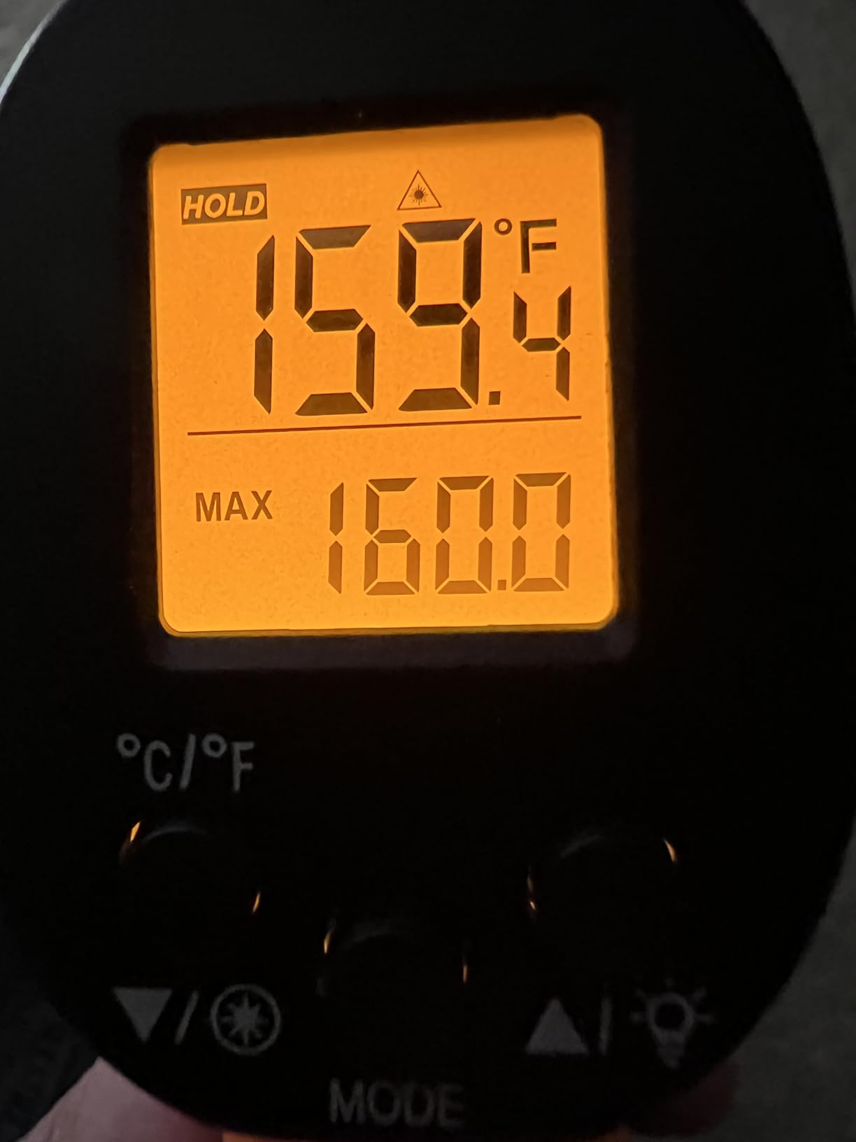 TempPro TP450 2 Laser Temperature Gun for Cooking, 16:1 D:S Ratio Infrared Thermometer Gun for Pizza Oven, Laser Thermometer Gun with Adjustable Emissivity Temp Gun -58 to 1022℉(Previously ThermoPro) customer photo 2